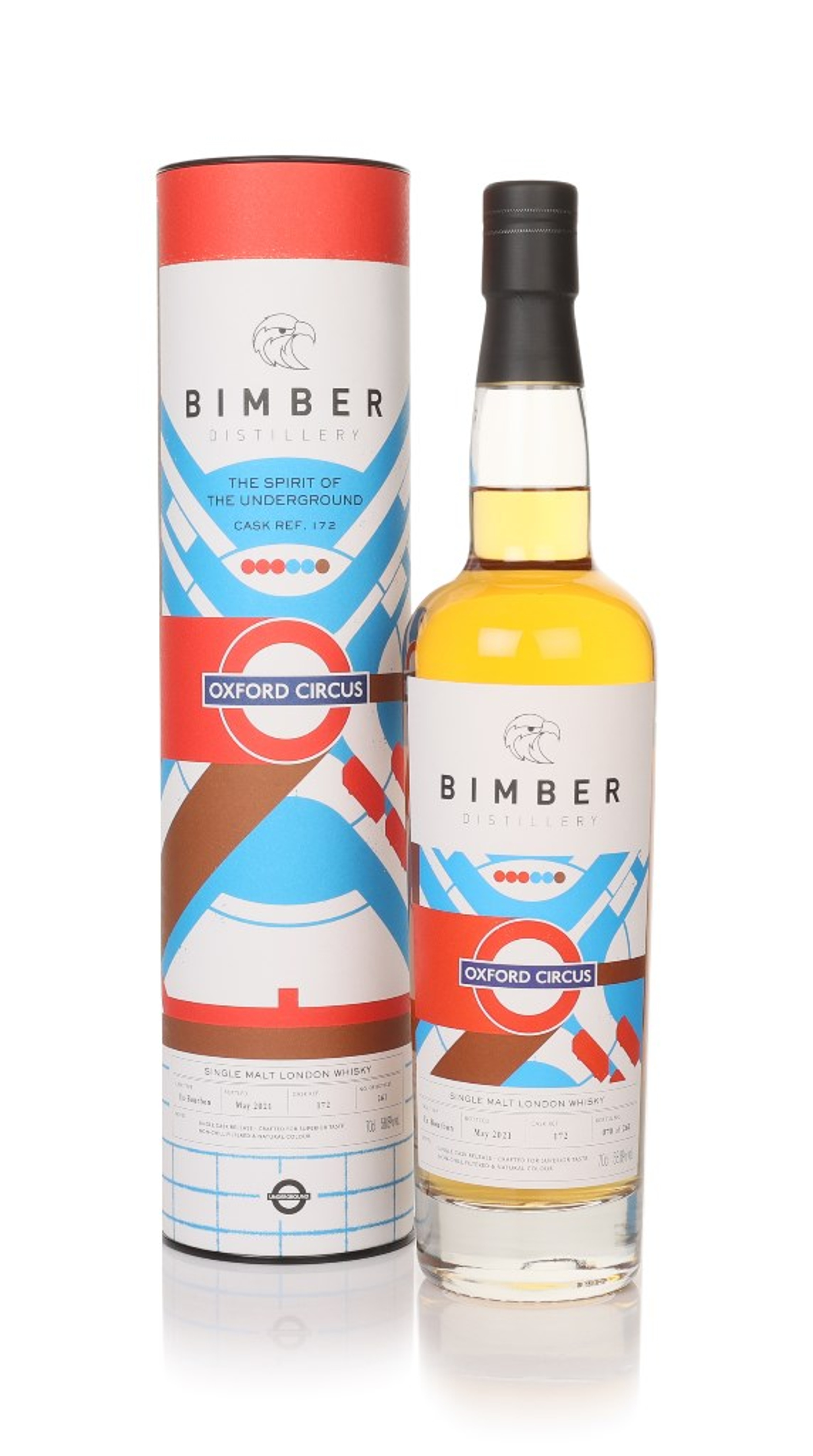 Bimber Spirit of the Underground (cask 172) - Oxford Circus 70cl