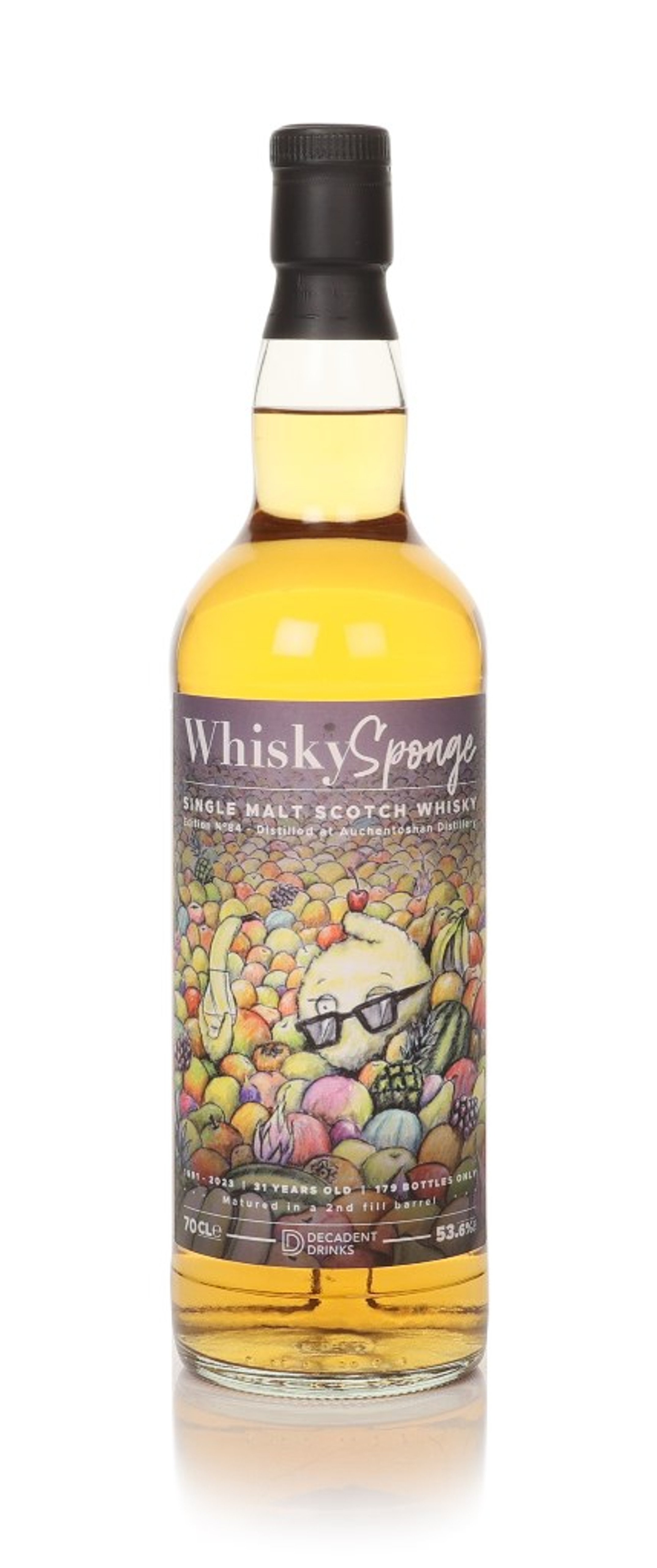 Auchentoshan 31 Year Old 1991 - Whisky Sponge Edition No.84 (Decadent Drinks) 70cl