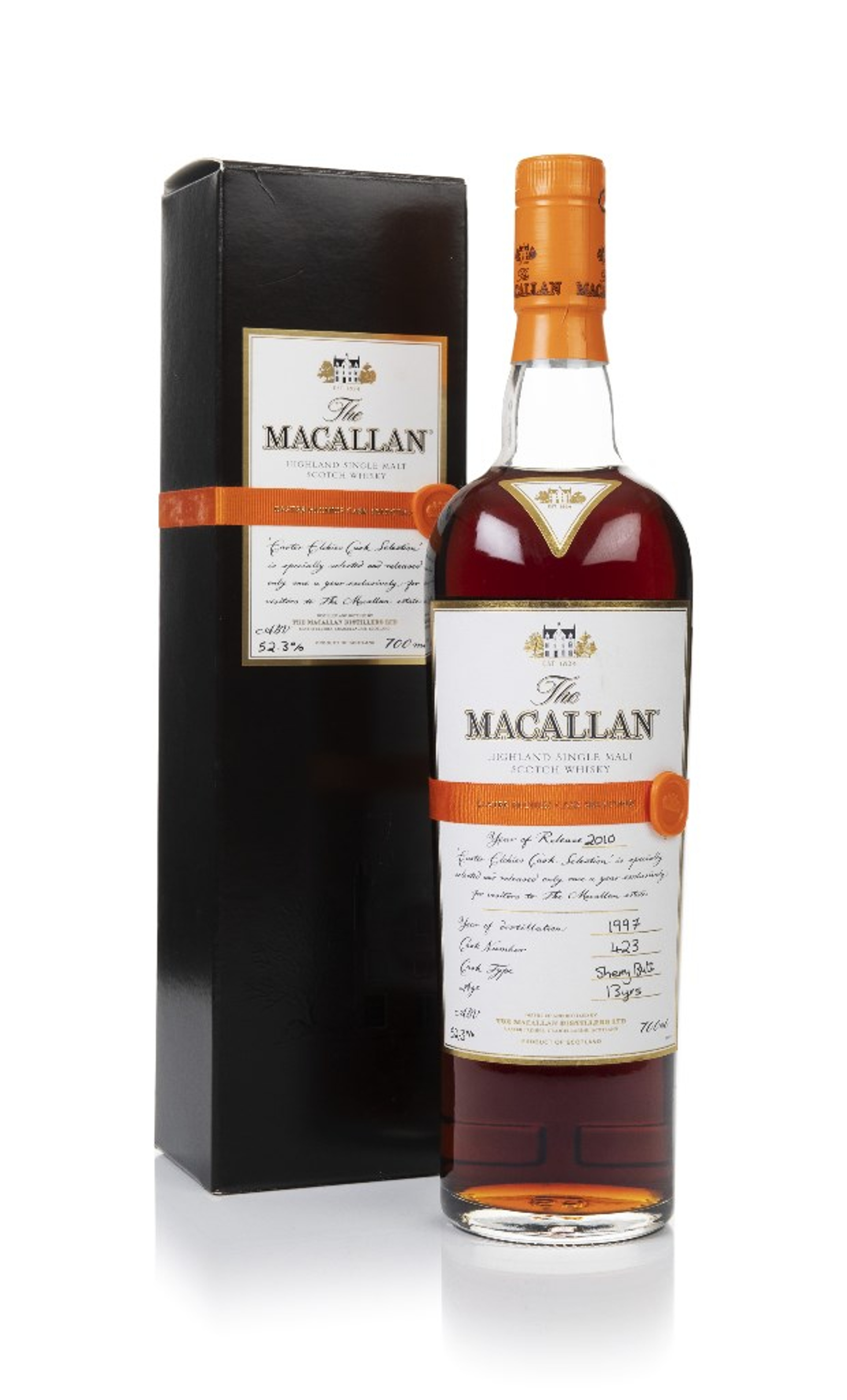 The Macallan 13 Year Old 1997 (cask 432) – Easter Elchies Cask Selection 2010 70cl