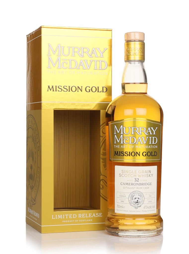 Cameronbridge 32 Year Old 1992 - Mission Gold (Murray McDavid) 70cl