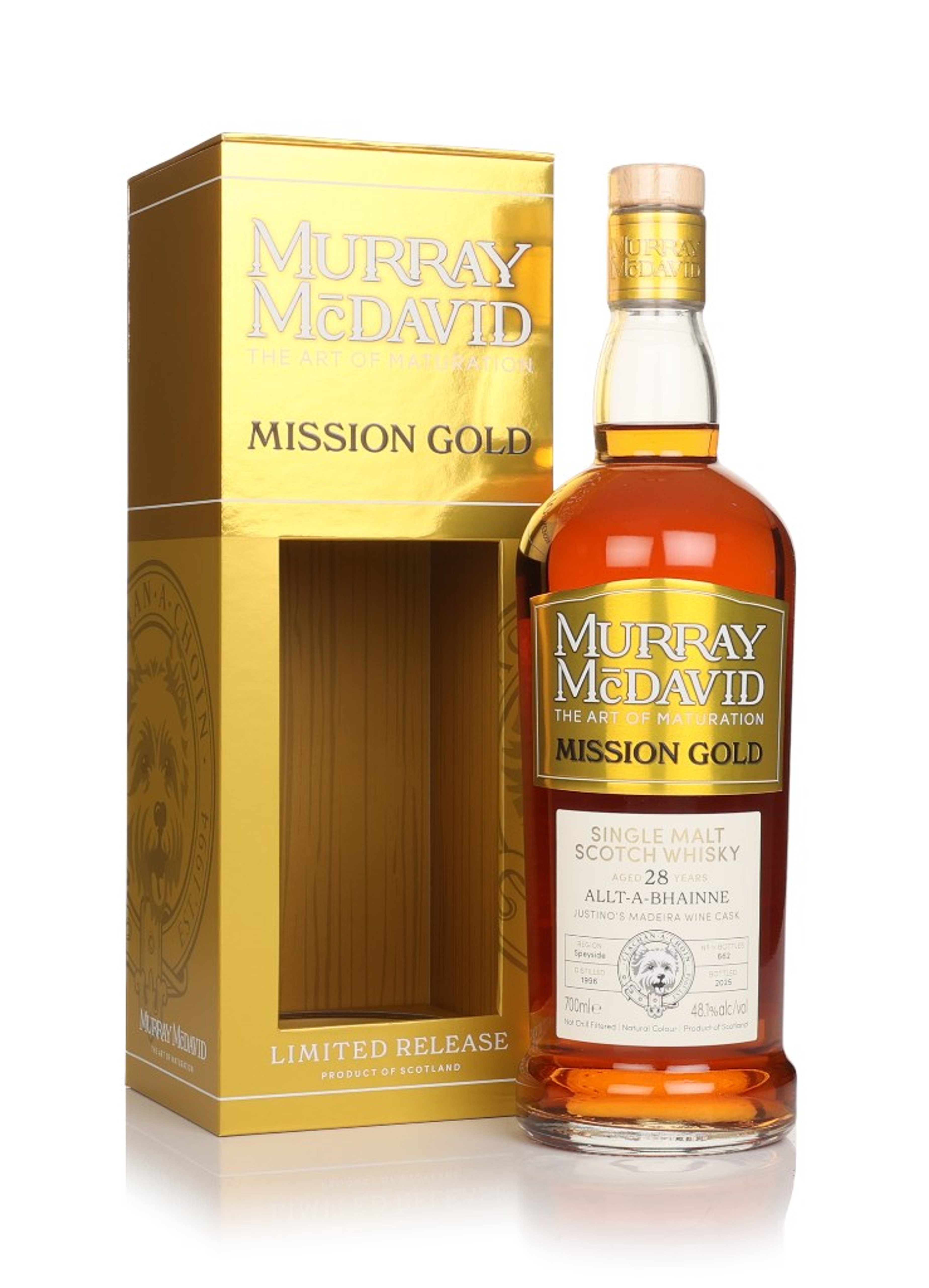 Allt-A-Bhainne 28 Year Old 1996 - Mission Gold (Murray McDavid) 70cl