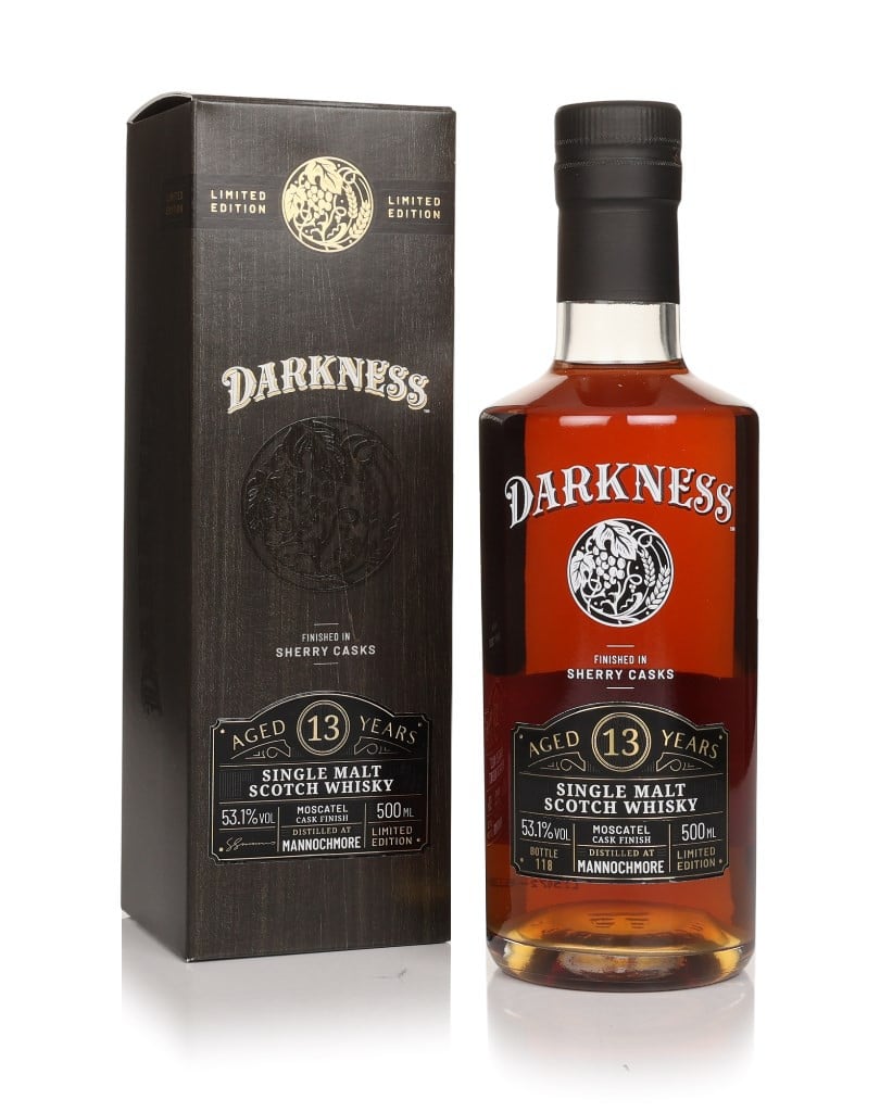 Mannochmore 13 Year Old Moscatel Cask Finish (Darkness) 50cl