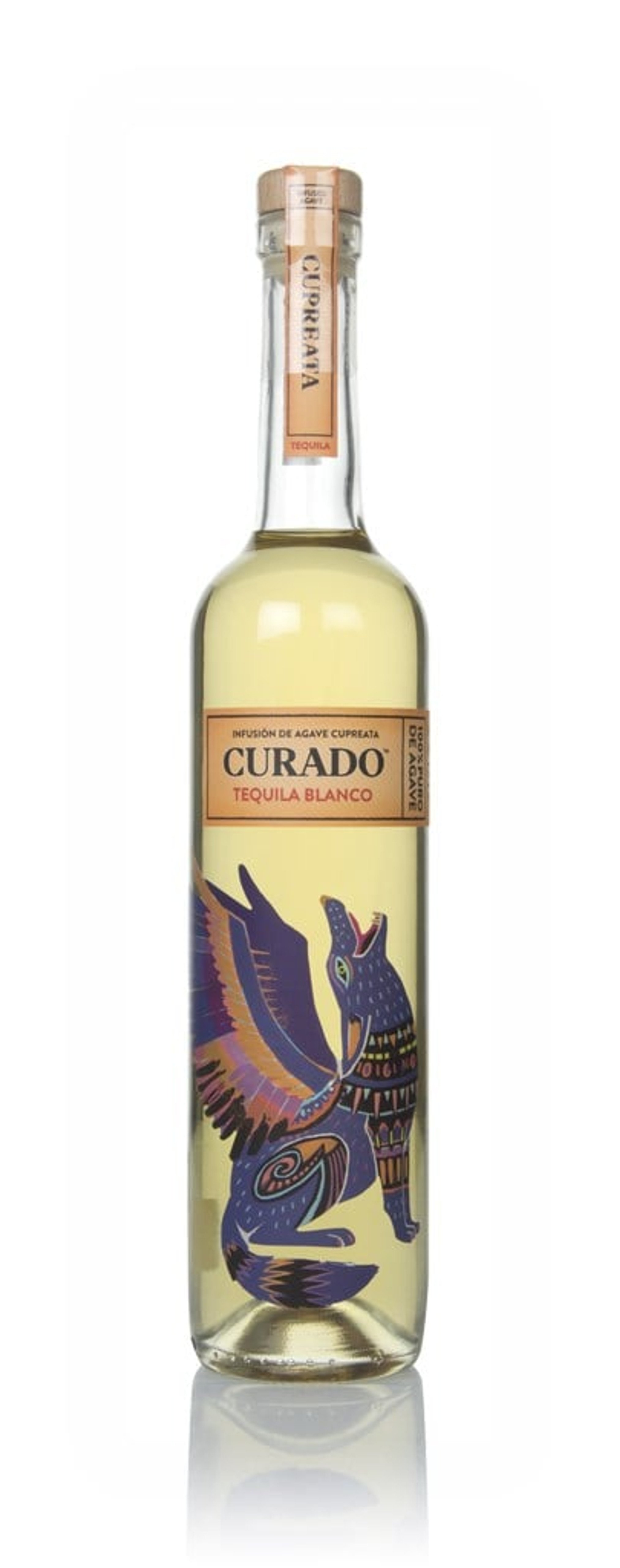 Curado Tequila Blanco - Infusión de Agave Cupreata 70cl
