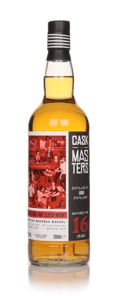 Jura 16 Year Old 2008 (cask 705897/2008) - Cask Masters (Brave New Spirits) 70cl