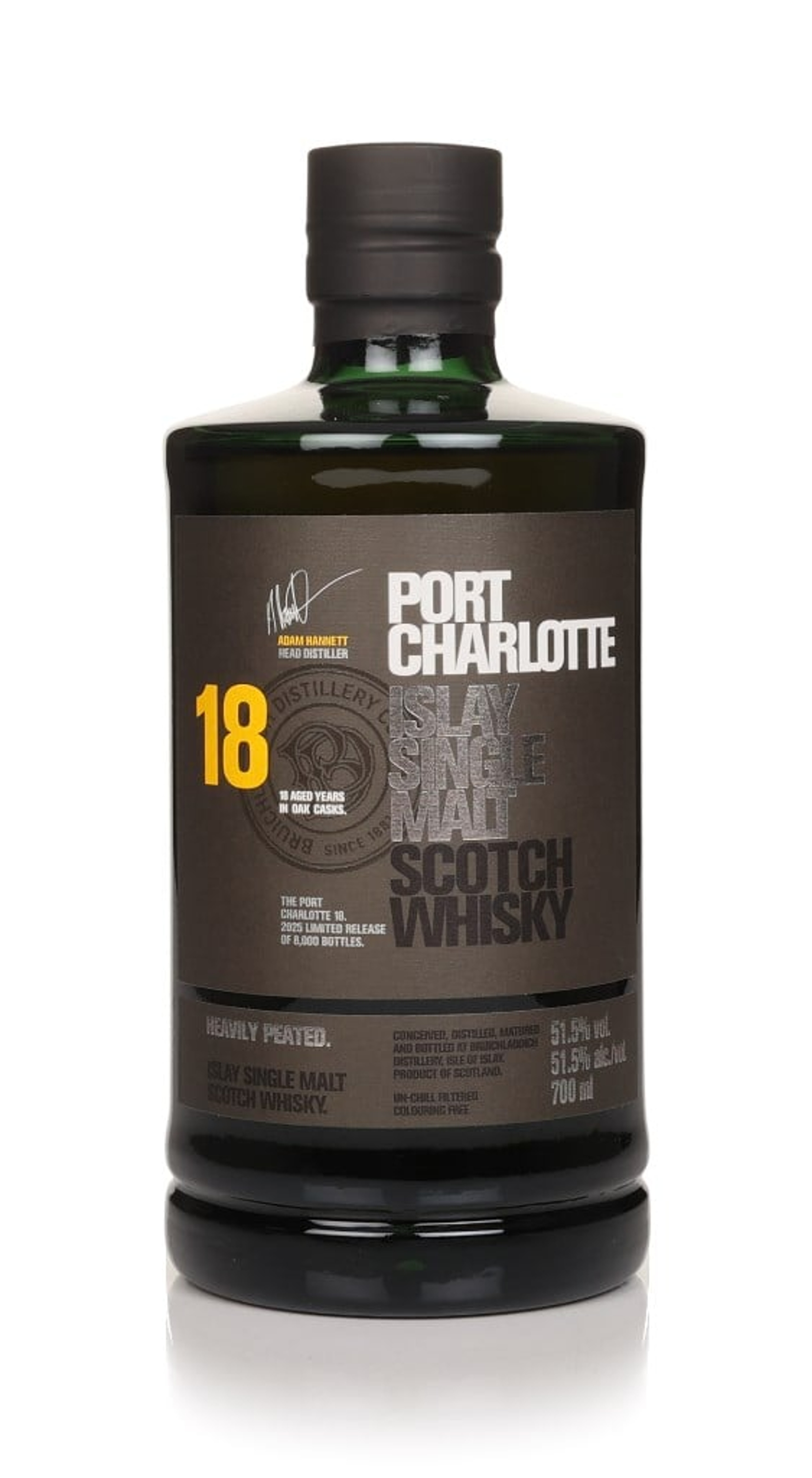 Port Charlotte 18 Year Old (51.5% ABV) 70cl