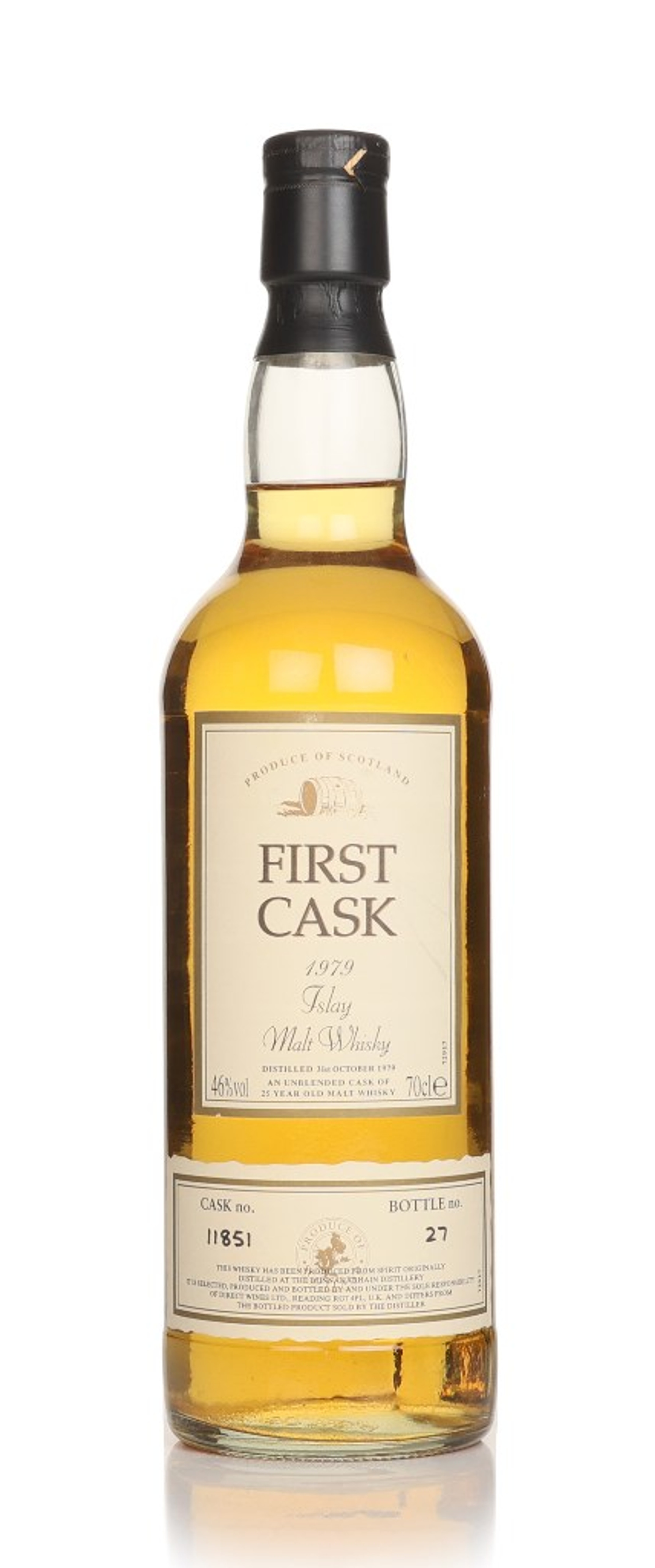 Bunnahabhain 25 Year Old 1979 (cask 11851) - First Cask 70cl