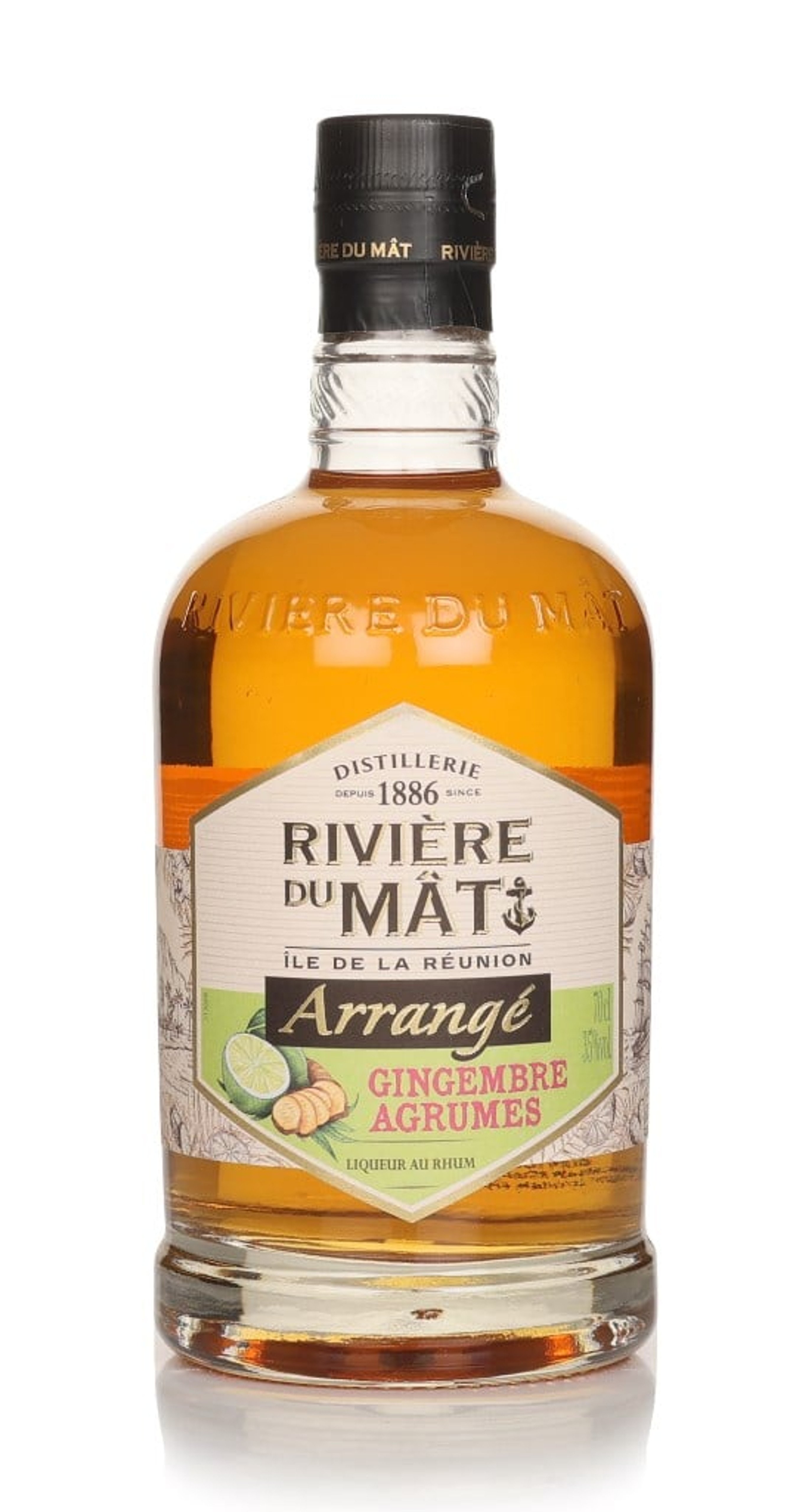 Rivière du Mât Rhum Arrangé Gingembre Agrumes (Ginger) 70cl