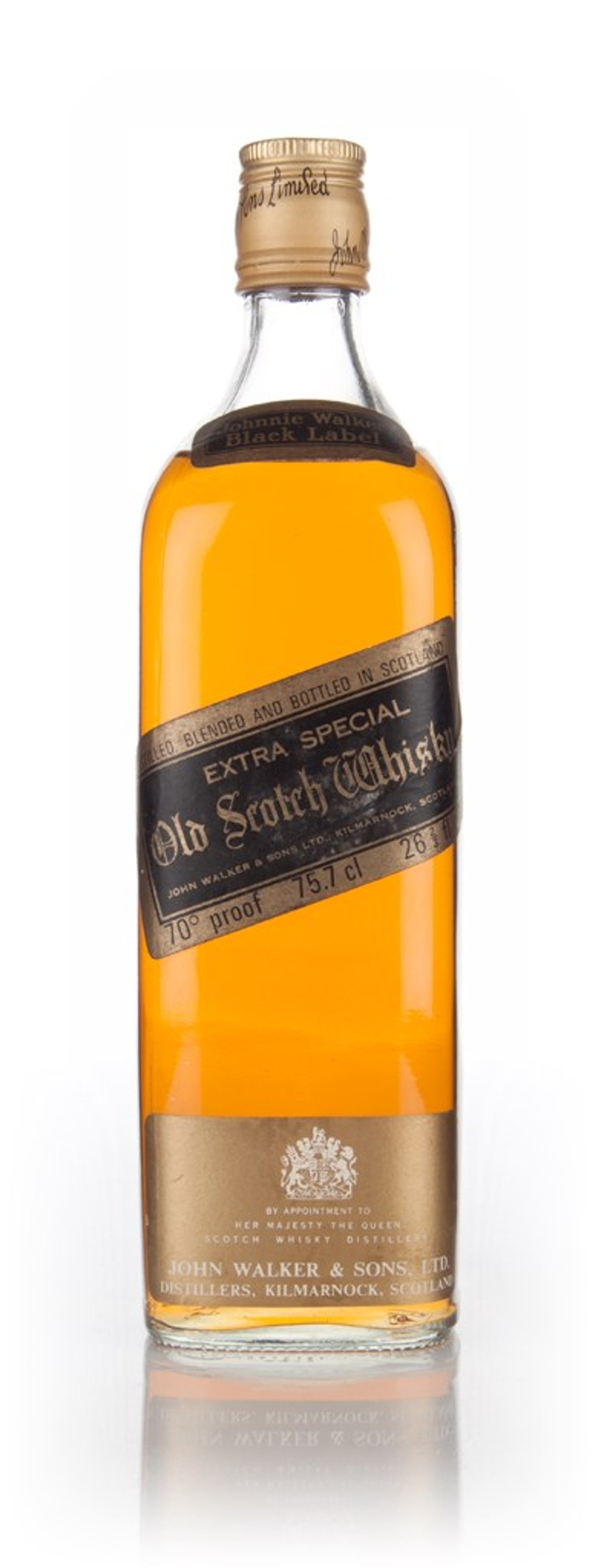 Johnnie Walker Black Label Extra Special - 1970s 76cl