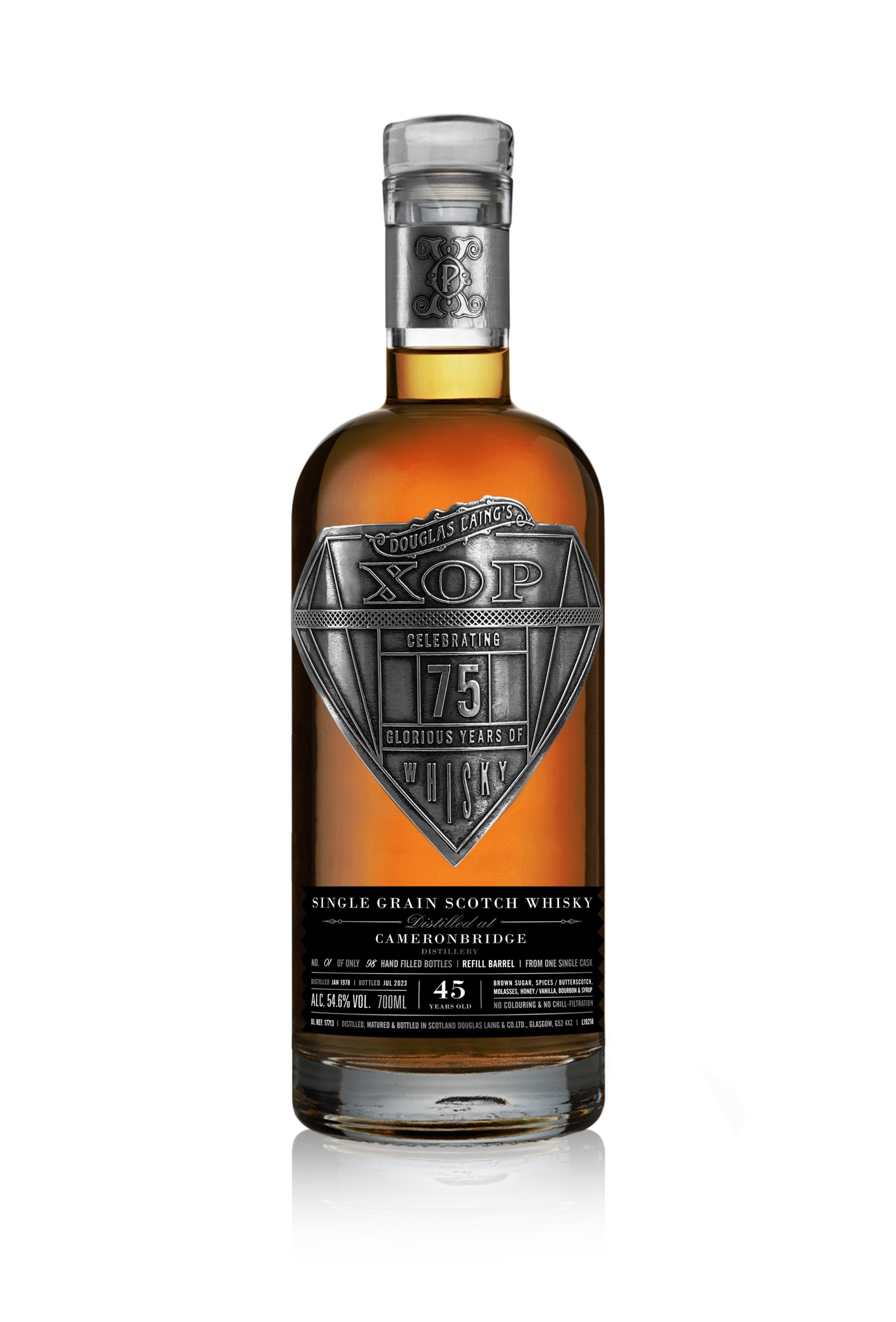 Cameronbridge 45 Year Old 1978  - Xtra Old Particular 75th Anniversary (Douglas Laing) 70cl