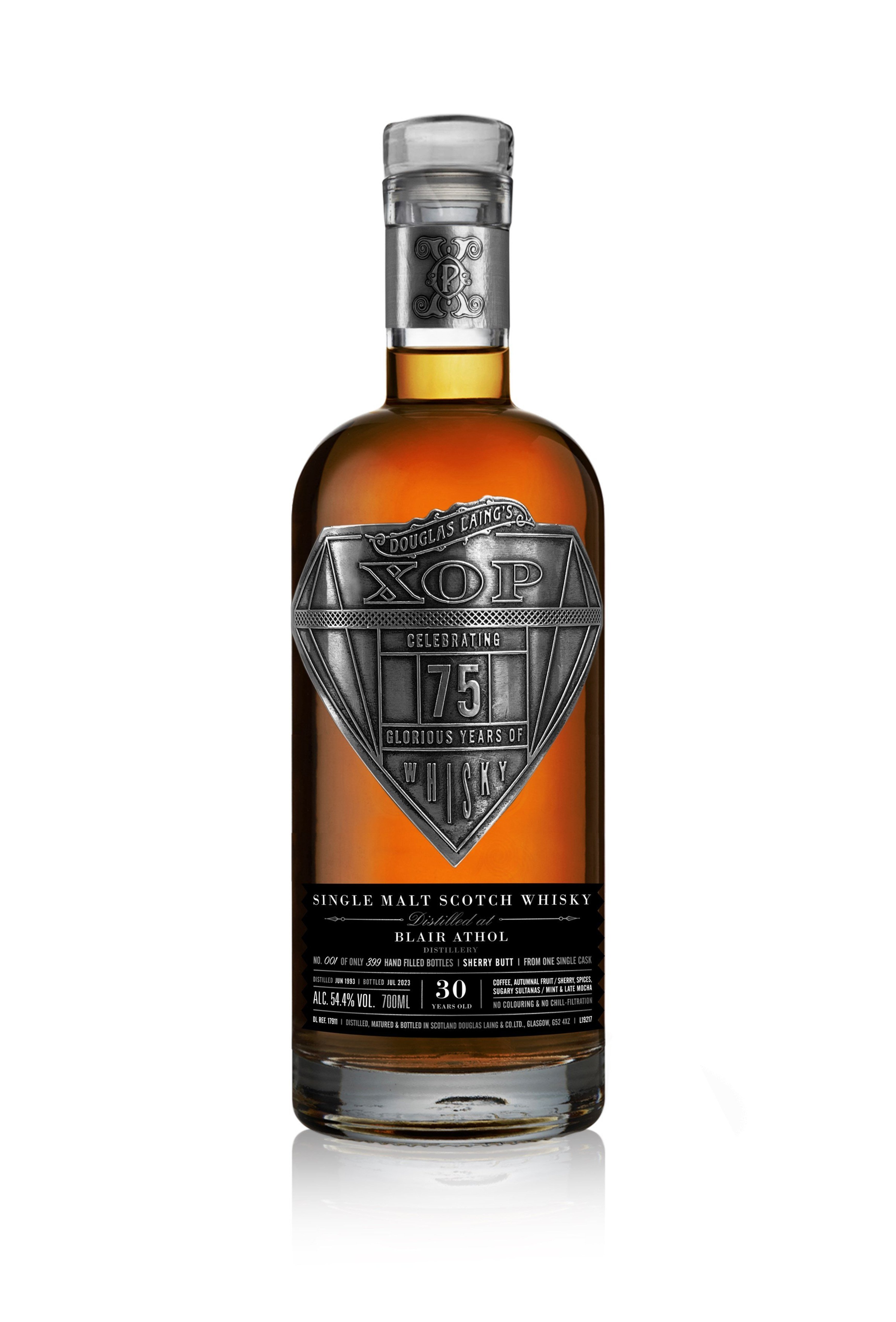 Blair Athol 30 Year Old 1993  - Xtra Old Particular 75th Anniversary (Douglas Laing) 70cl