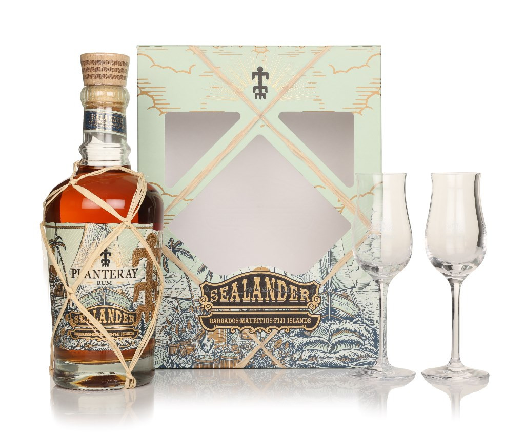Planteray Sealander Gift Set with 2x Glasses 70cl