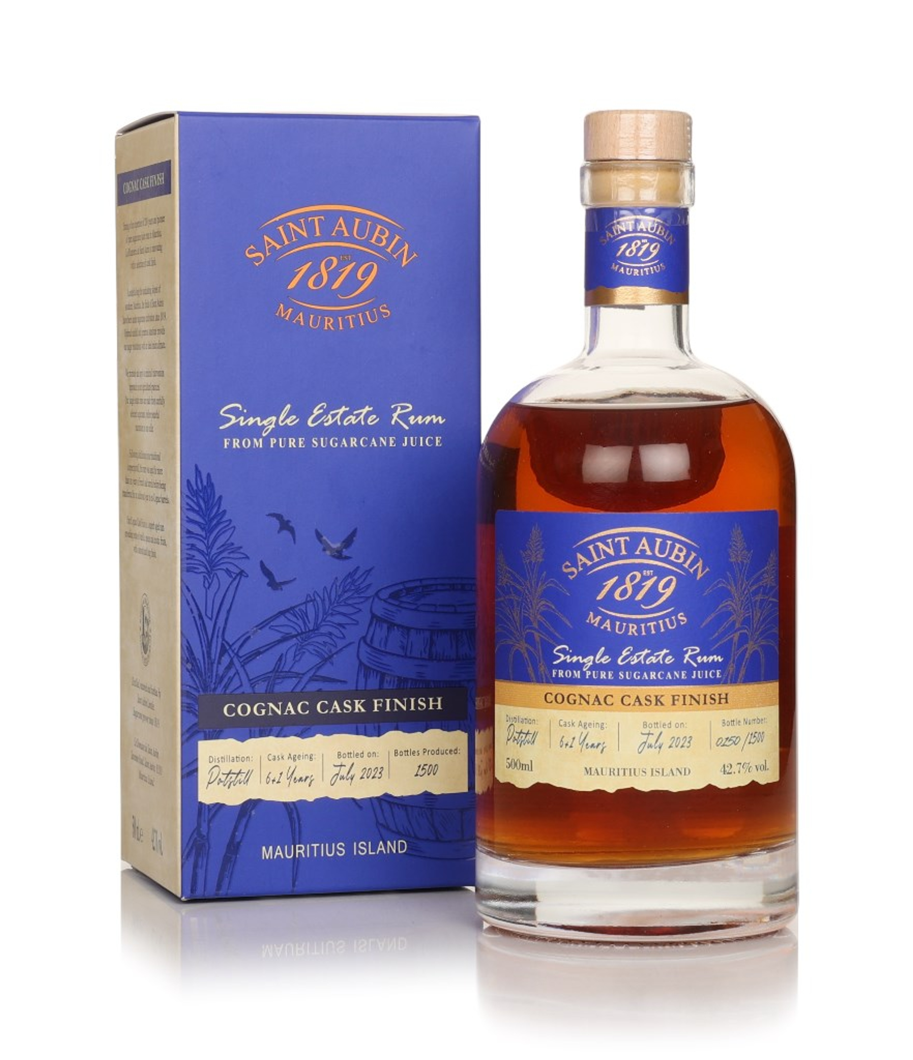St. Aubin Cognac Cask Finish 50cl