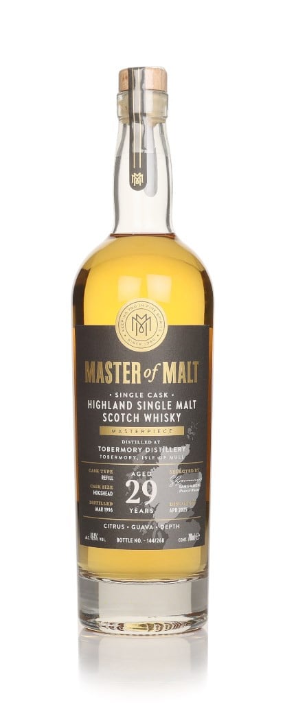 Tobermory 29 Year Old 1996 Single Cask (Master of Malt) 70cl