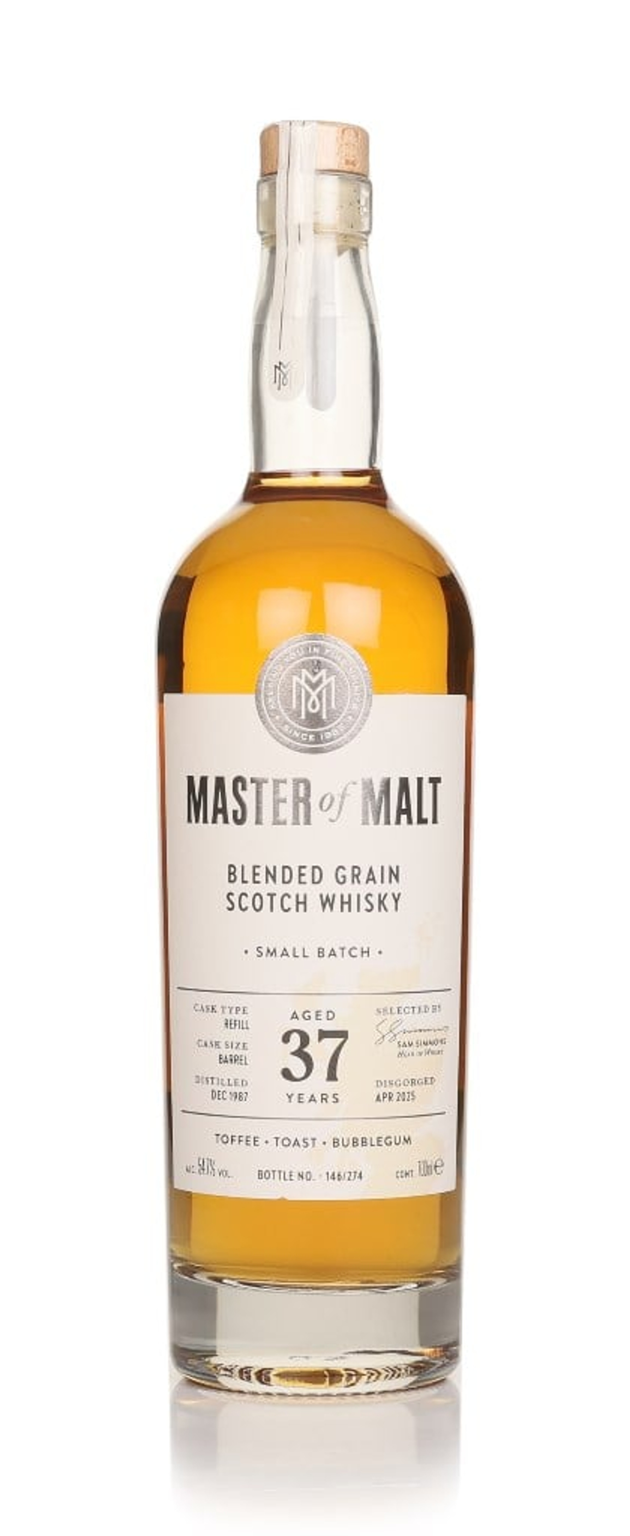Blended Grain 37 Year Old 1987 (Master of Malt) 70cl