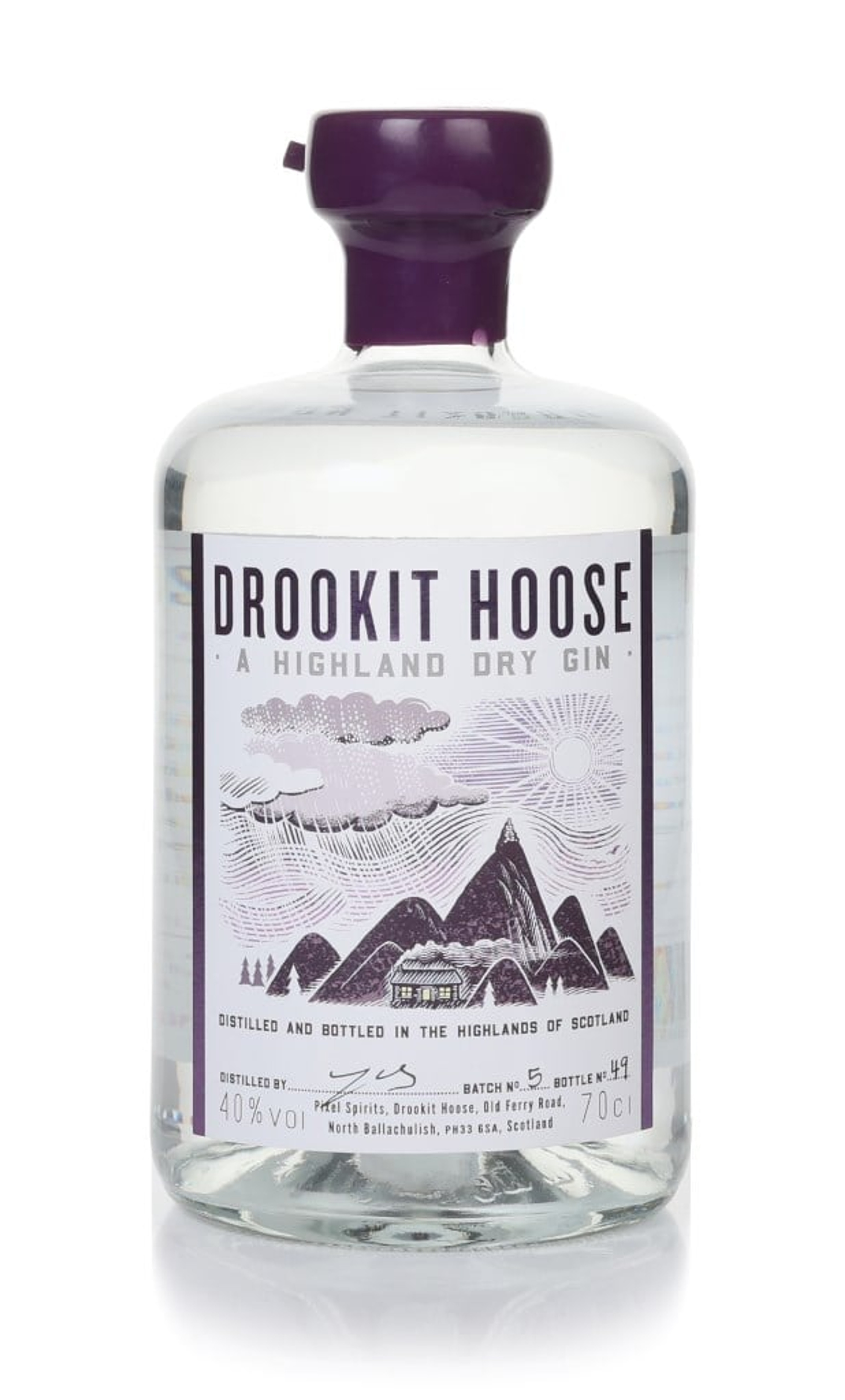 Drookit Hoose Gin 70cl