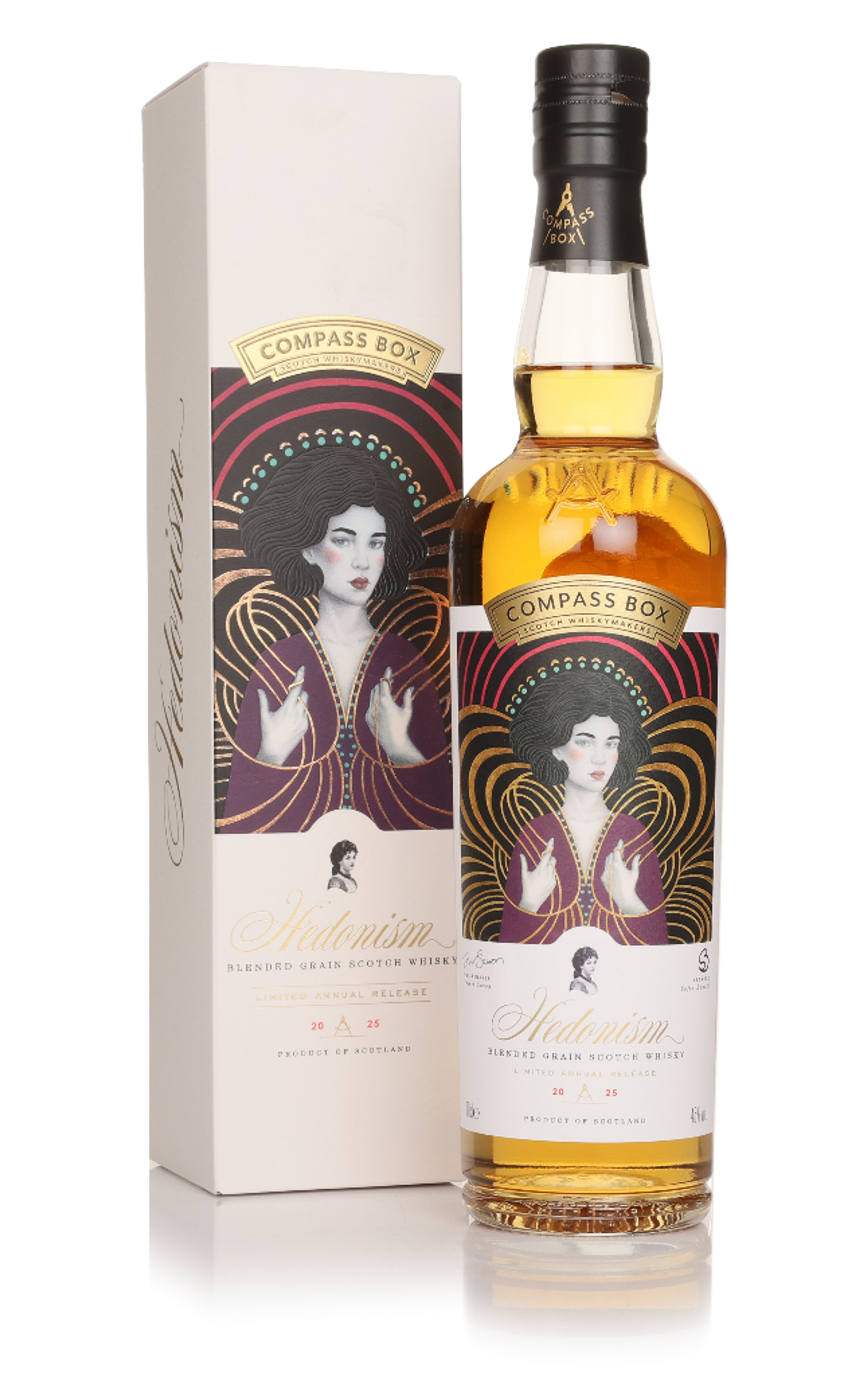 コンパスボックス HEDONISM ANNUAL RELEASE 2024 Compass Box Hedonism 2024 Limited Annual Release Blended