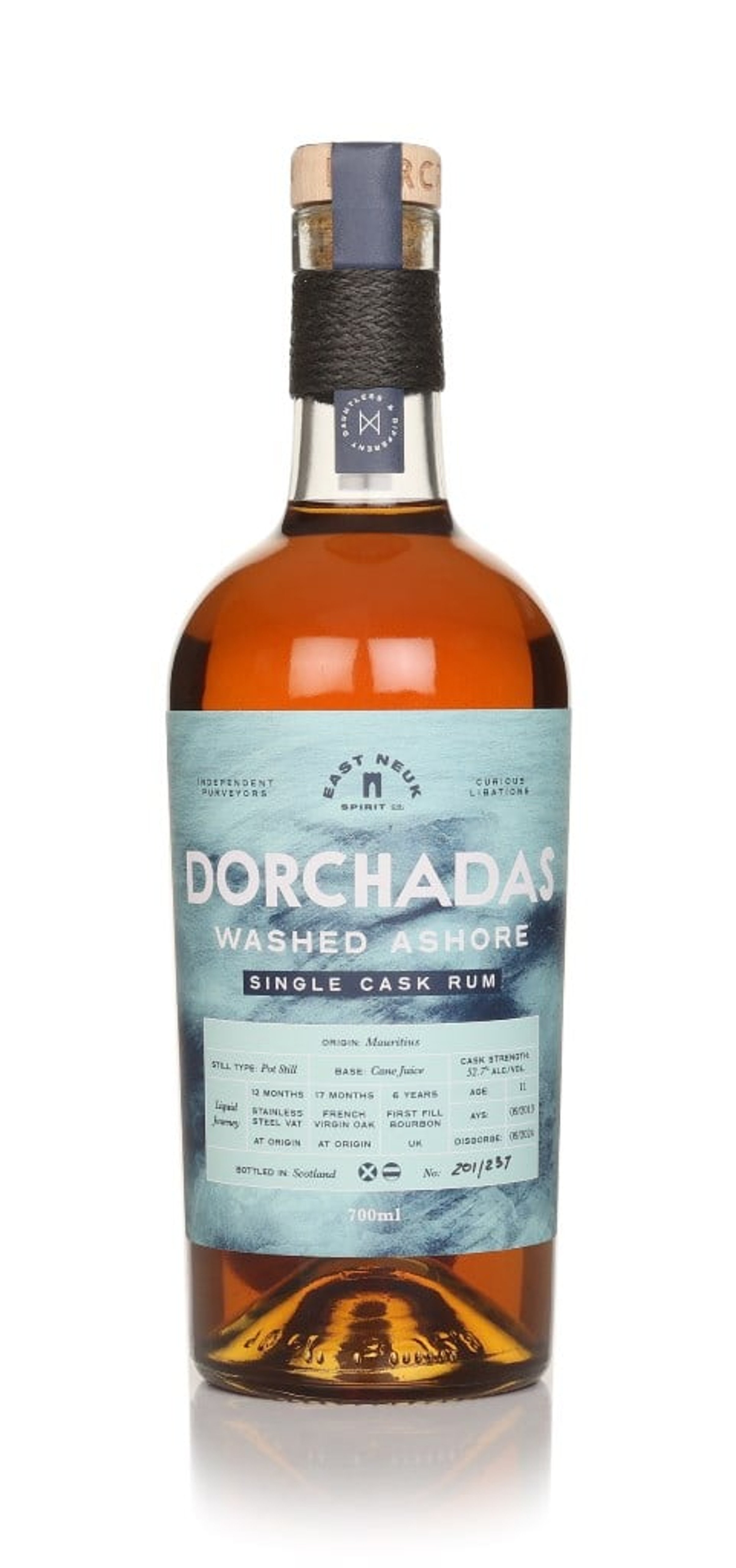 Dorchadas Washed Ashore Rum 70cl