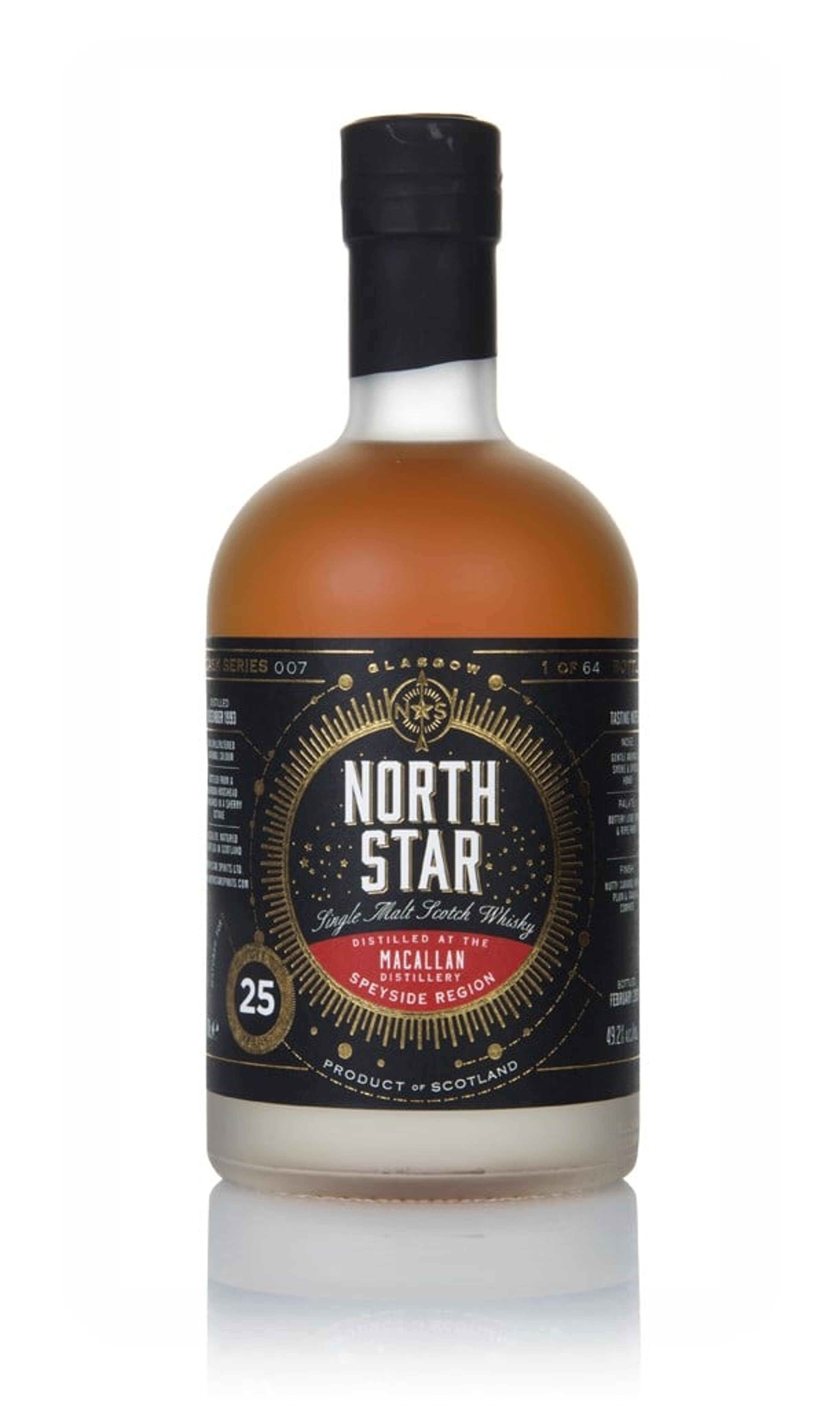 Macallan 25 Year Old 1993 - North Star Spirits 70cl