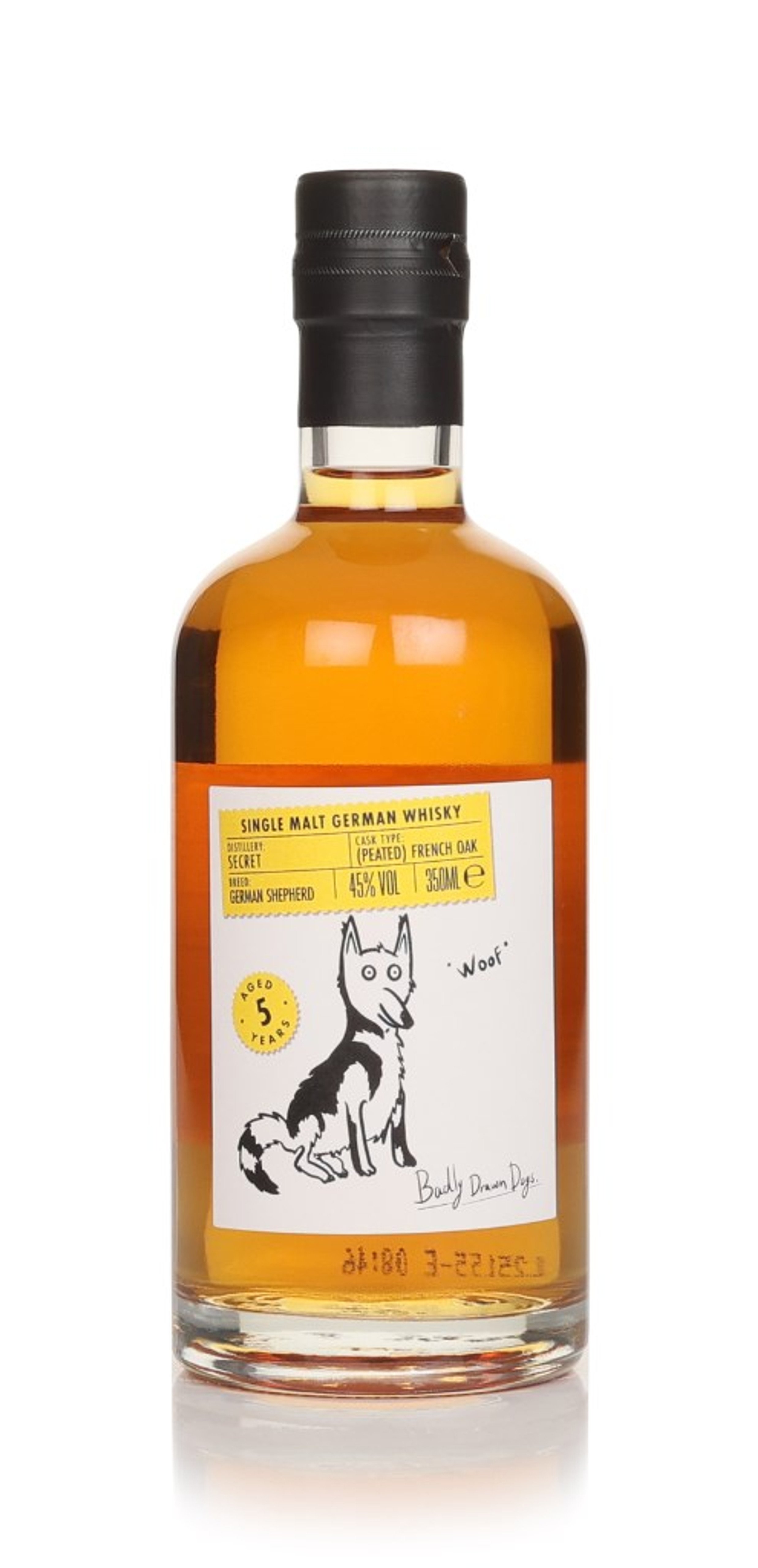 A Secret German Single Malt 5 Year Old - Badly Drawn Dogs 35cl