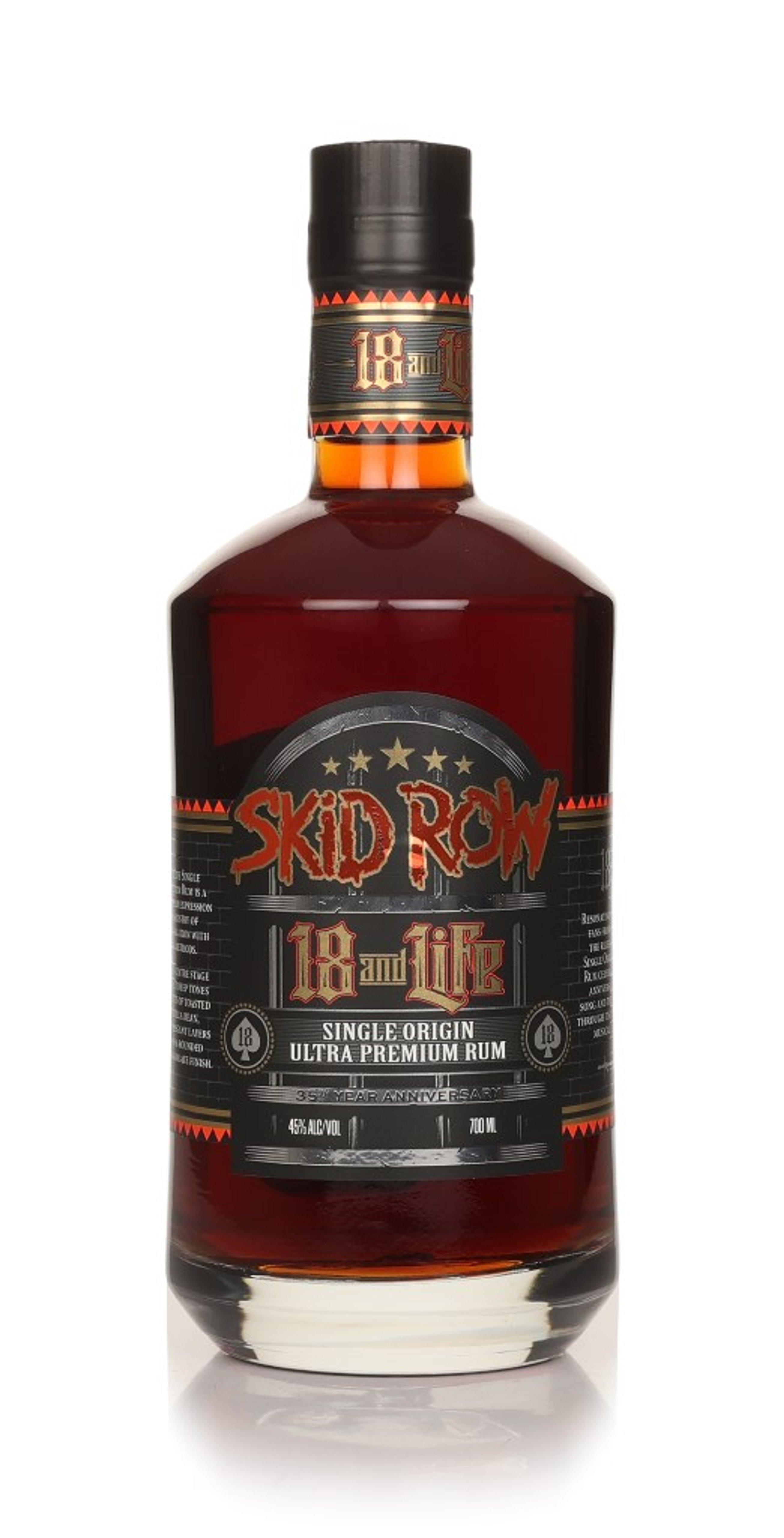 Skid Row 18 And Life Premium Rum 70cl