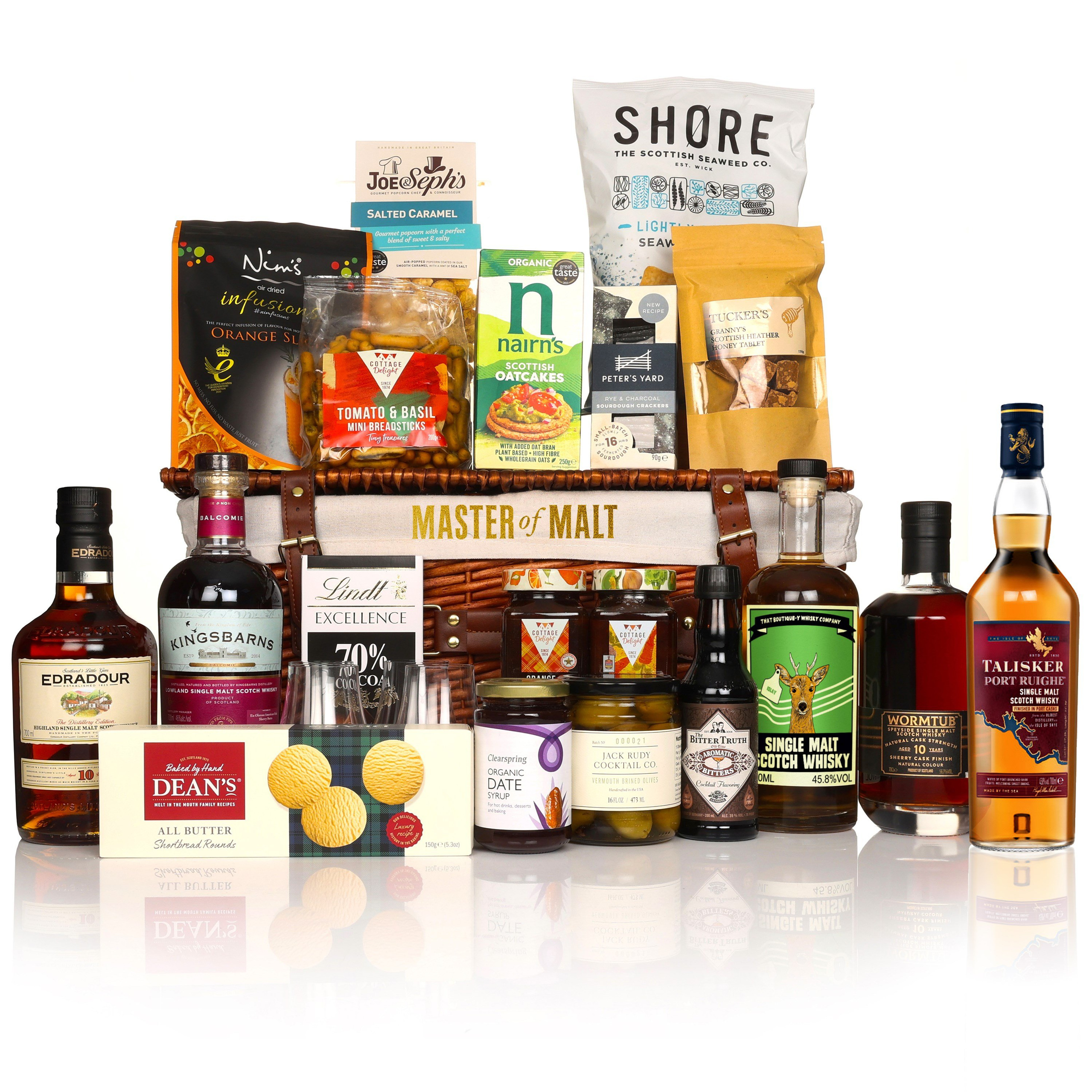 The Complete Scottish Whisky Tour Hamper 370cl