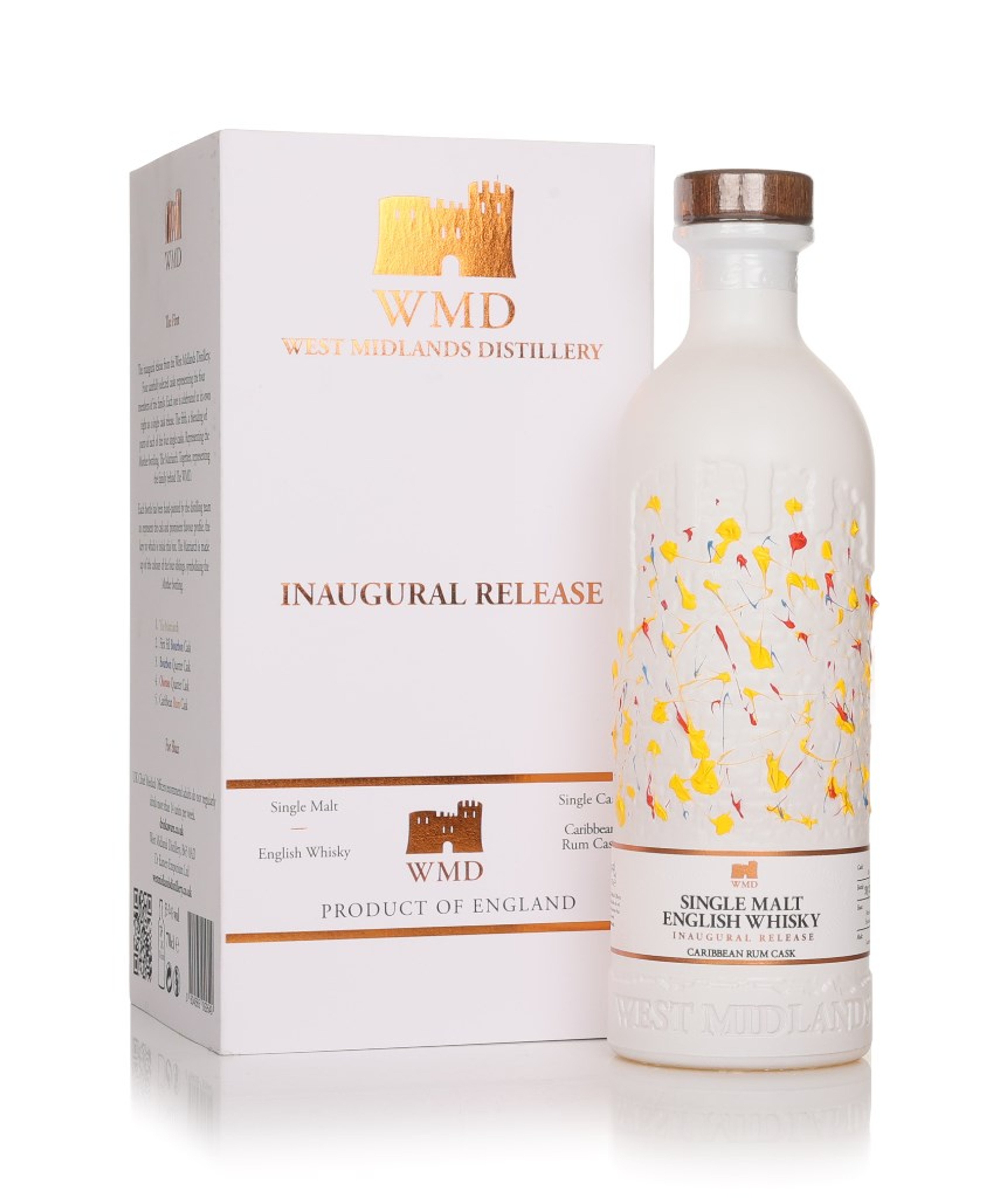 West Midlands Distillery Caribbean Rum Cask - Inaugural Release 70cl