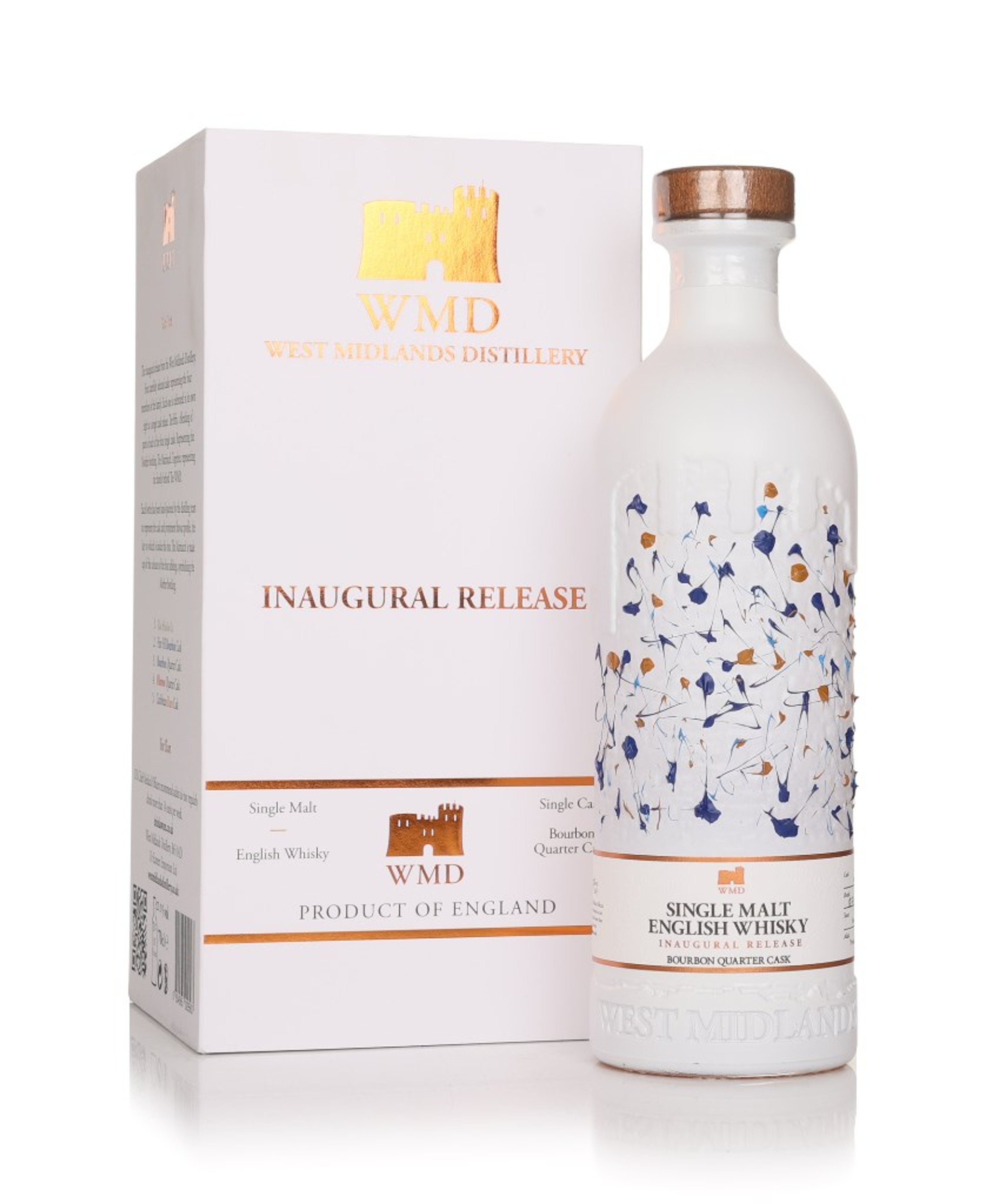 West Midlands Distillery Bourbon Quarter Cask - Inaugural Release 70cl