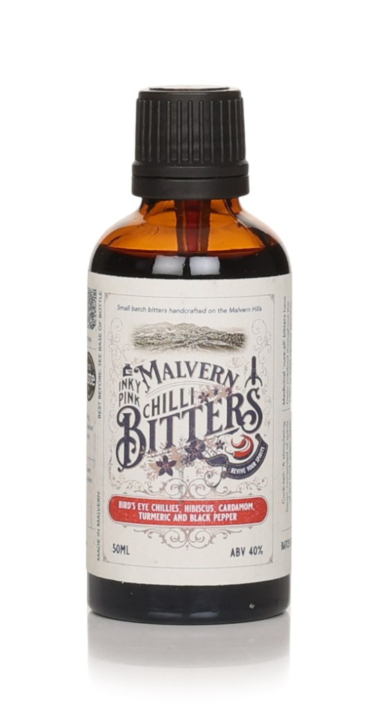 Malvern Inky Pink Chilli Bitters 5cl