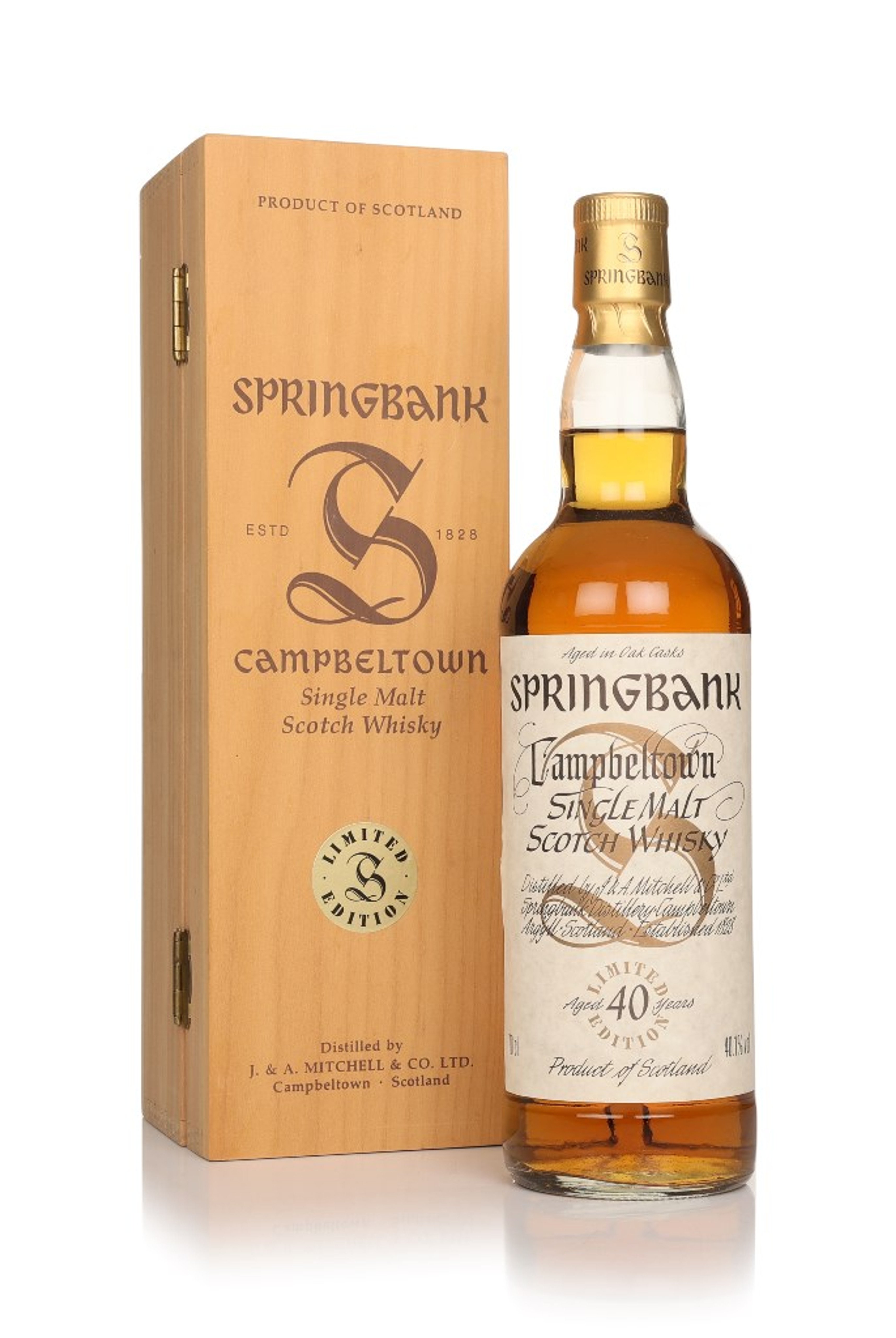 Springbank 40 Year Old - Millennium Collection 70cl