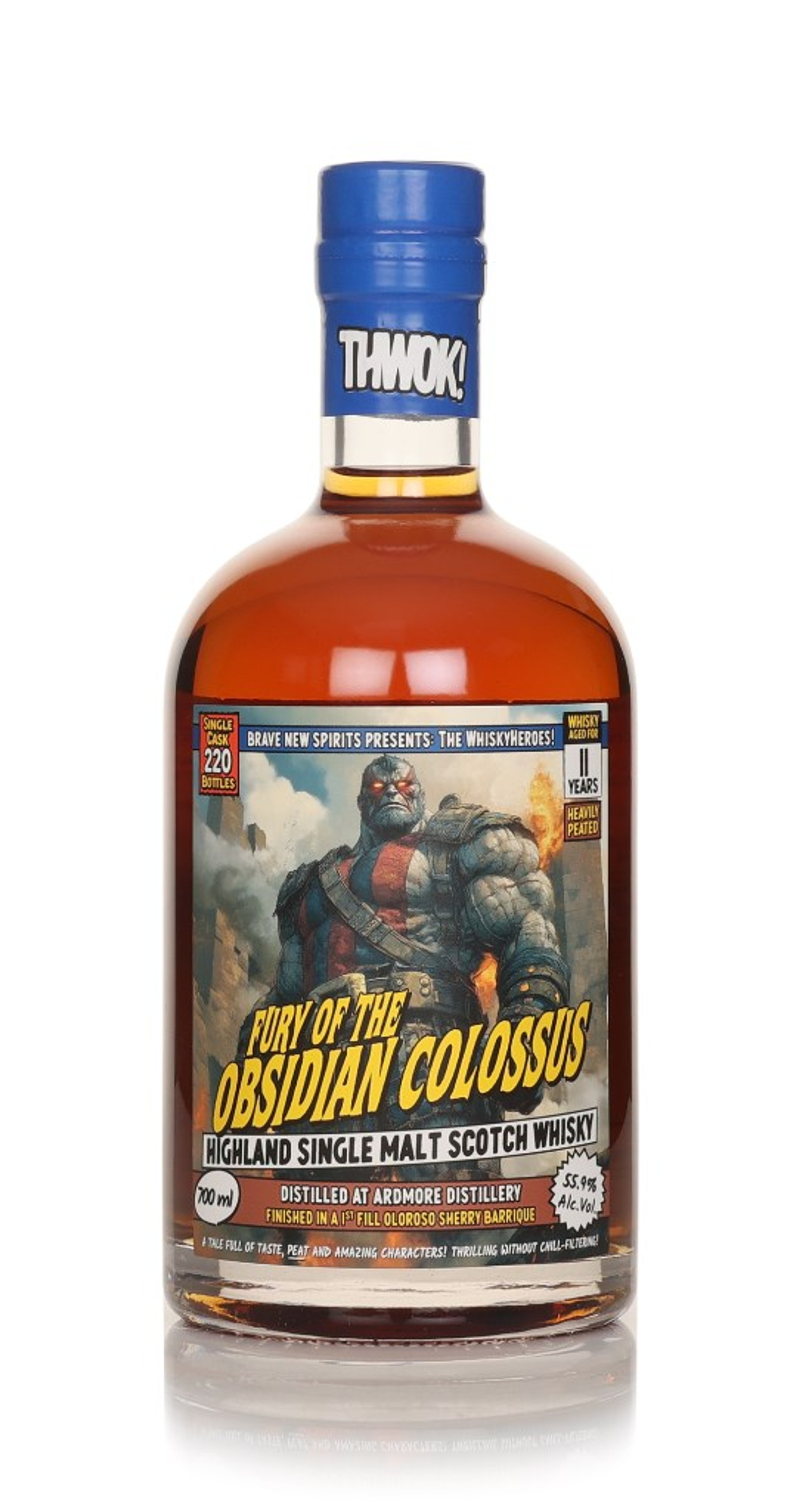 Ardmore 11 Year Old - Whiskyheroes (Brave New Spirits) 70cl