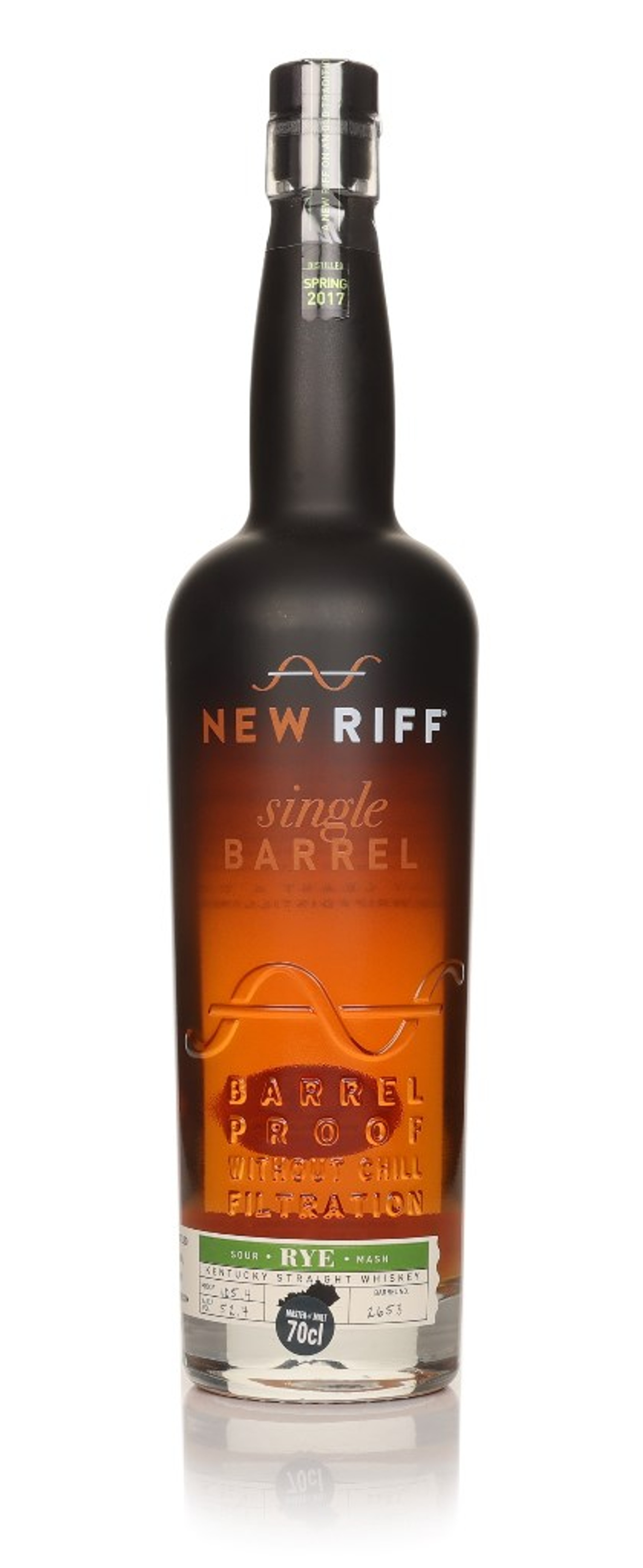 New Riff Single Barrel Rye 70cl