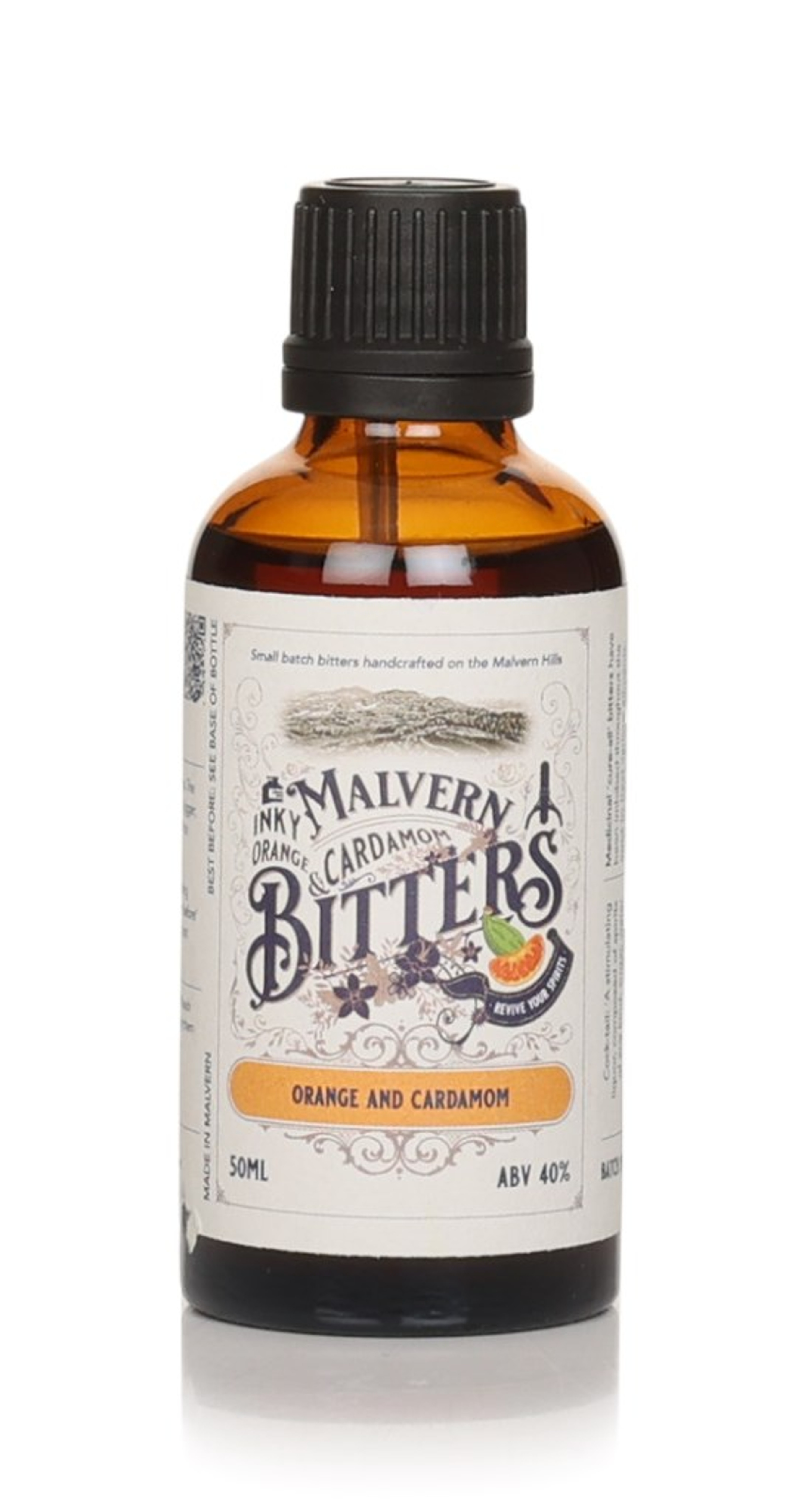 Malvern Inky Orange & Cardamom Bitters 5cl