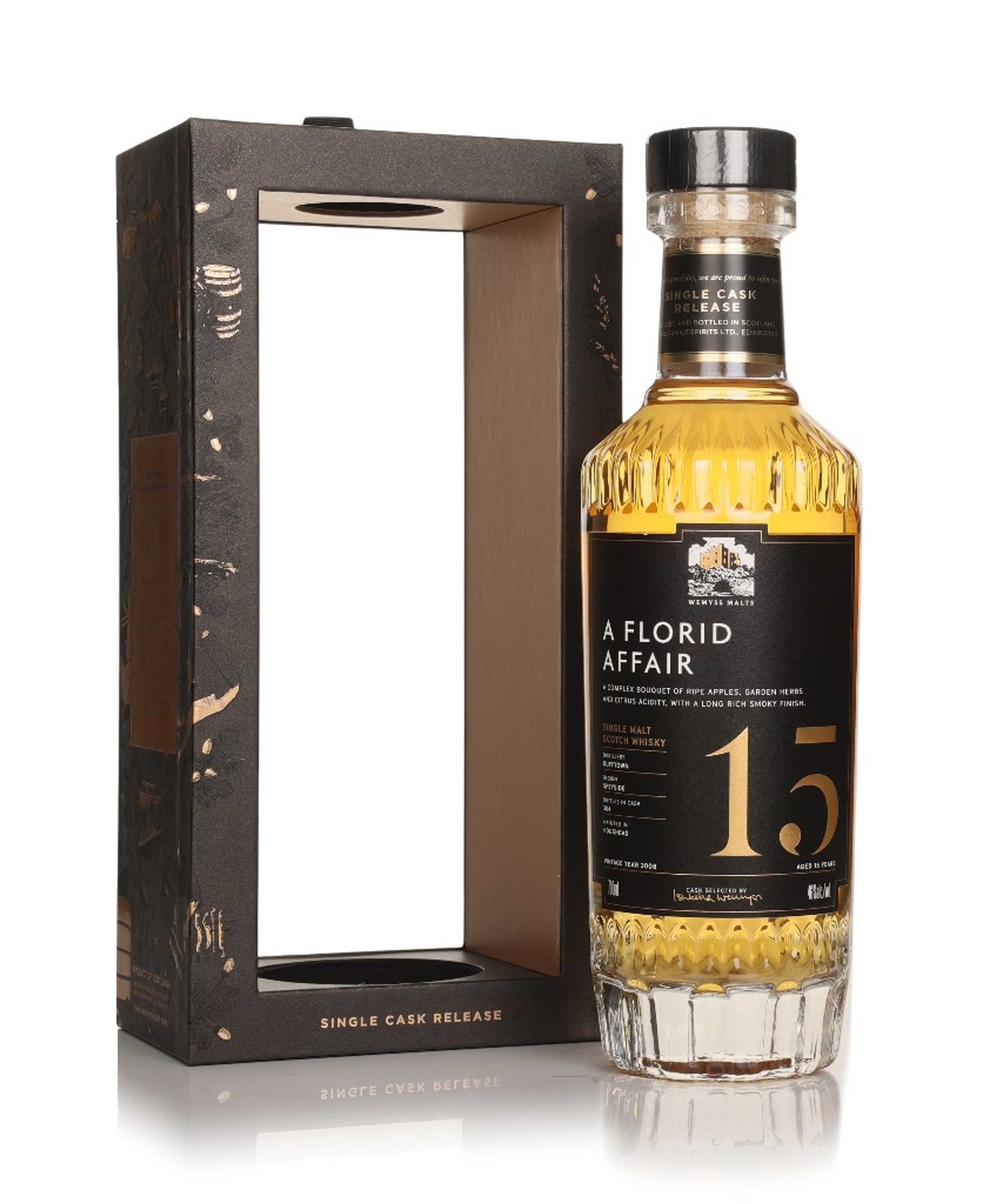 A Florid Affair 15 Year Old - Wemyss Malts (Dufftown) 70cl