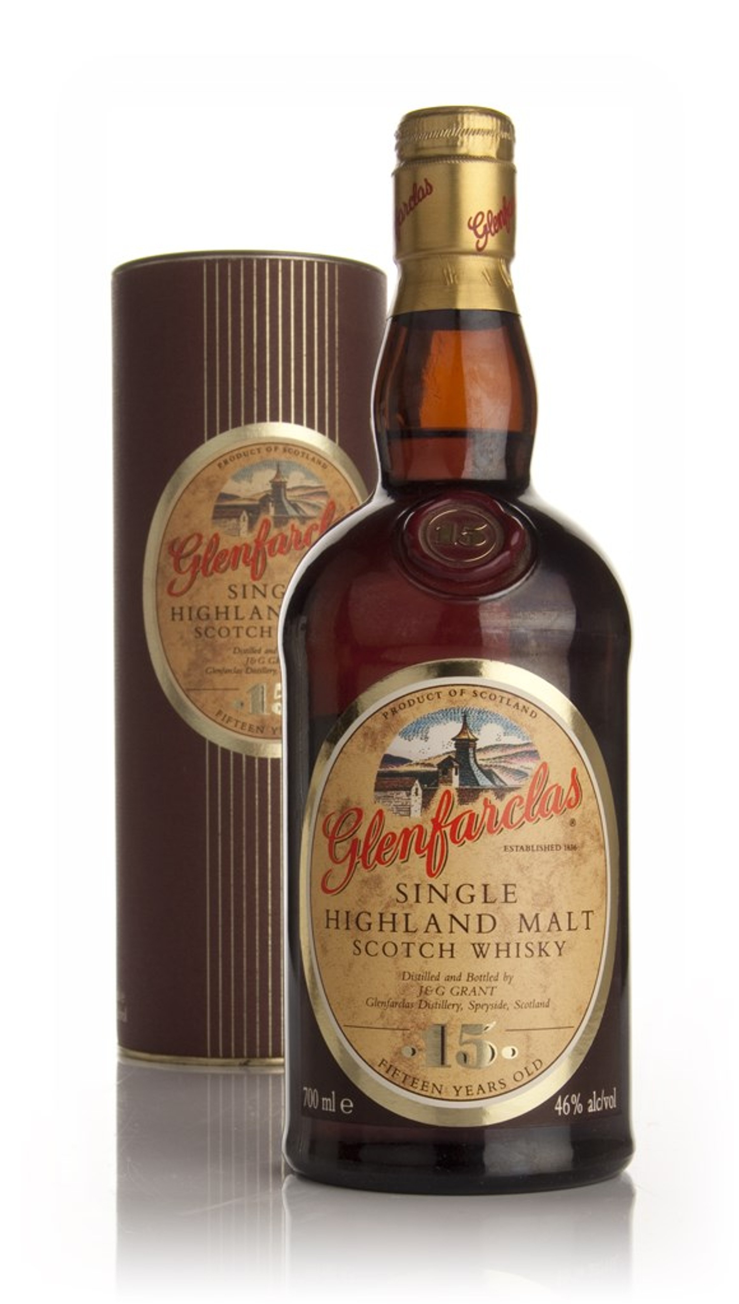 Glenfarclas 15 Year Old - 1990s 70cl