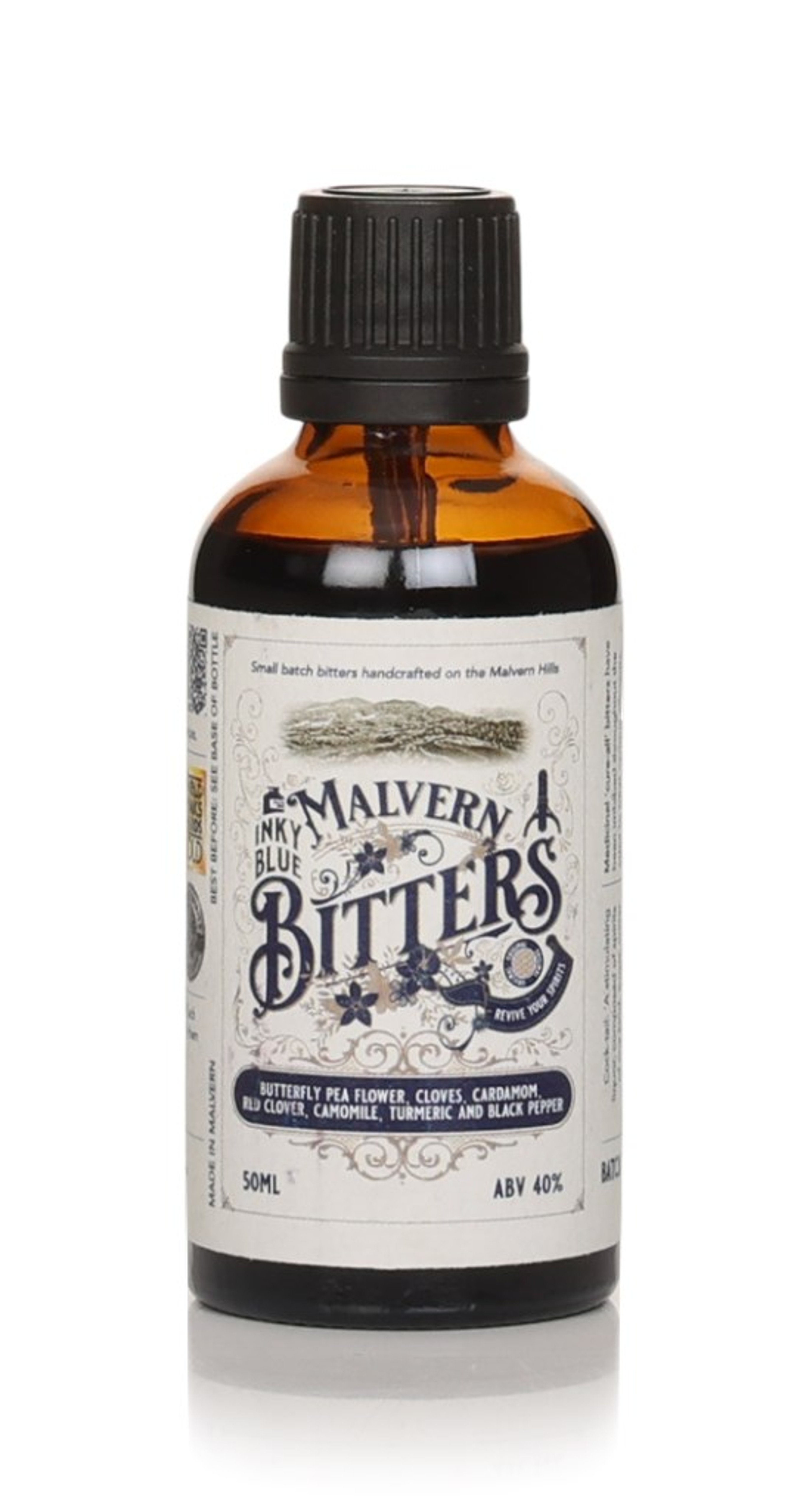 Malvern Inky Blue Bitters 5cl
