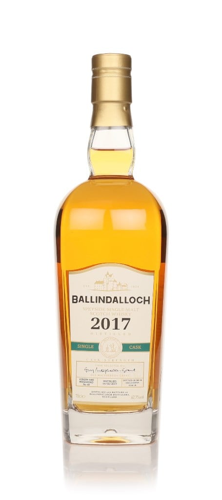 Ballindalloch 2017 Refill Virgin Oak Hogshead Single Cask Number 69 70cl