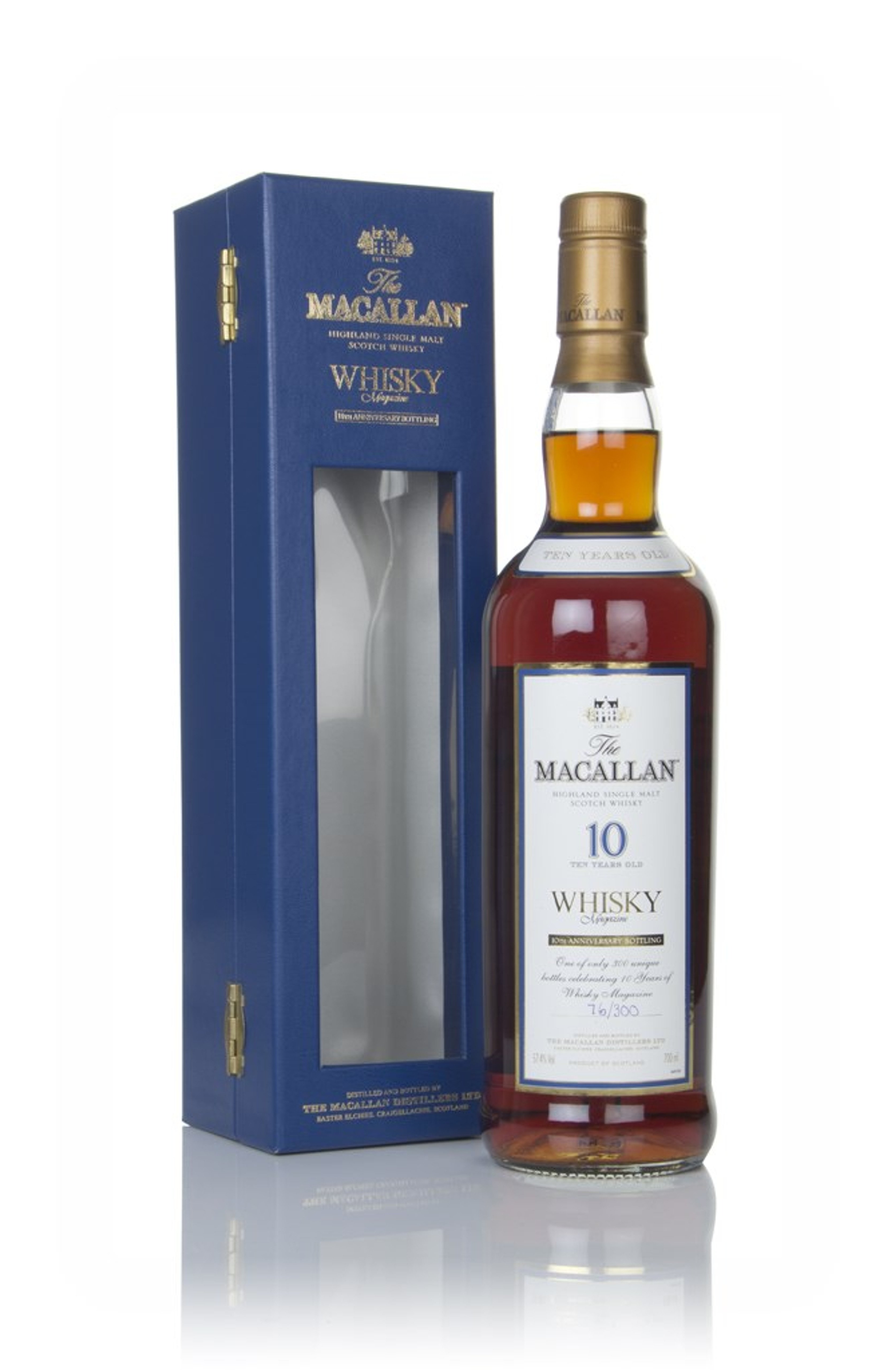 The Macallan 10 Year Old - Whisky Magazine 10th Anniversary 70cl