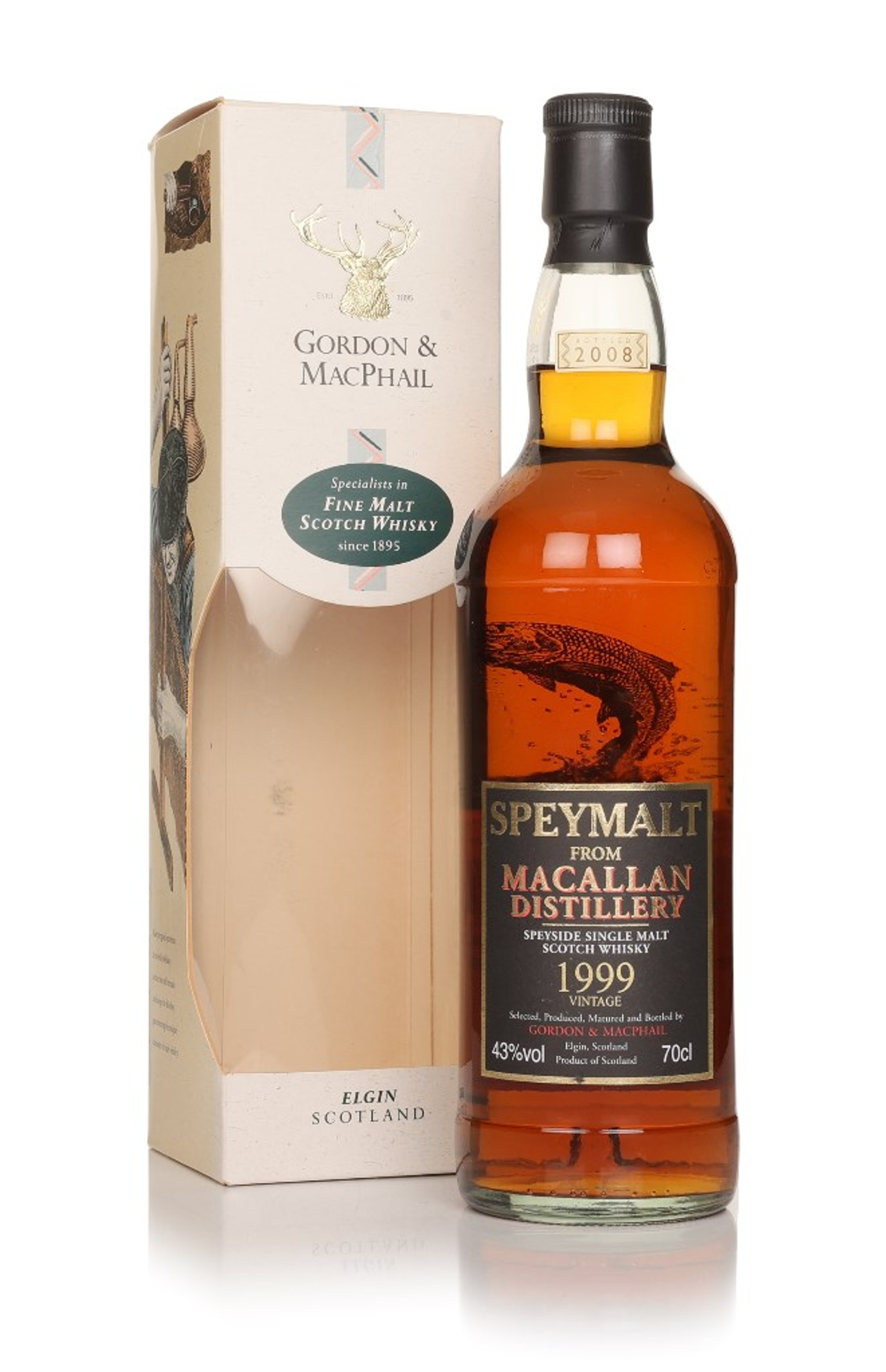 Macallan 1999 (bottled 2008) - Speymalt (Gordon & MacPhail) 70cl