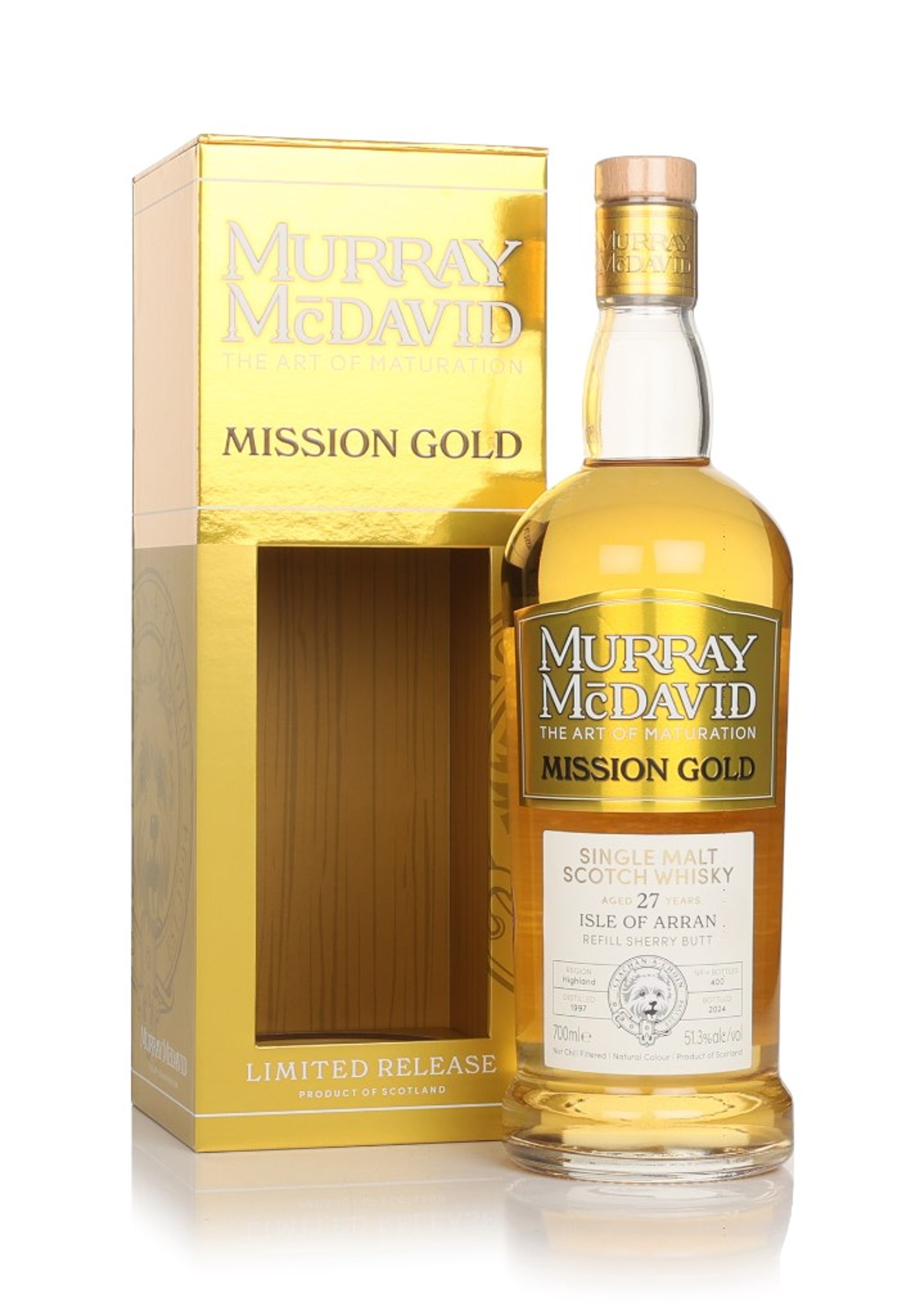 Arran 27 Year Old 1997 - Mission Gold (Murray McDavid) 70cl