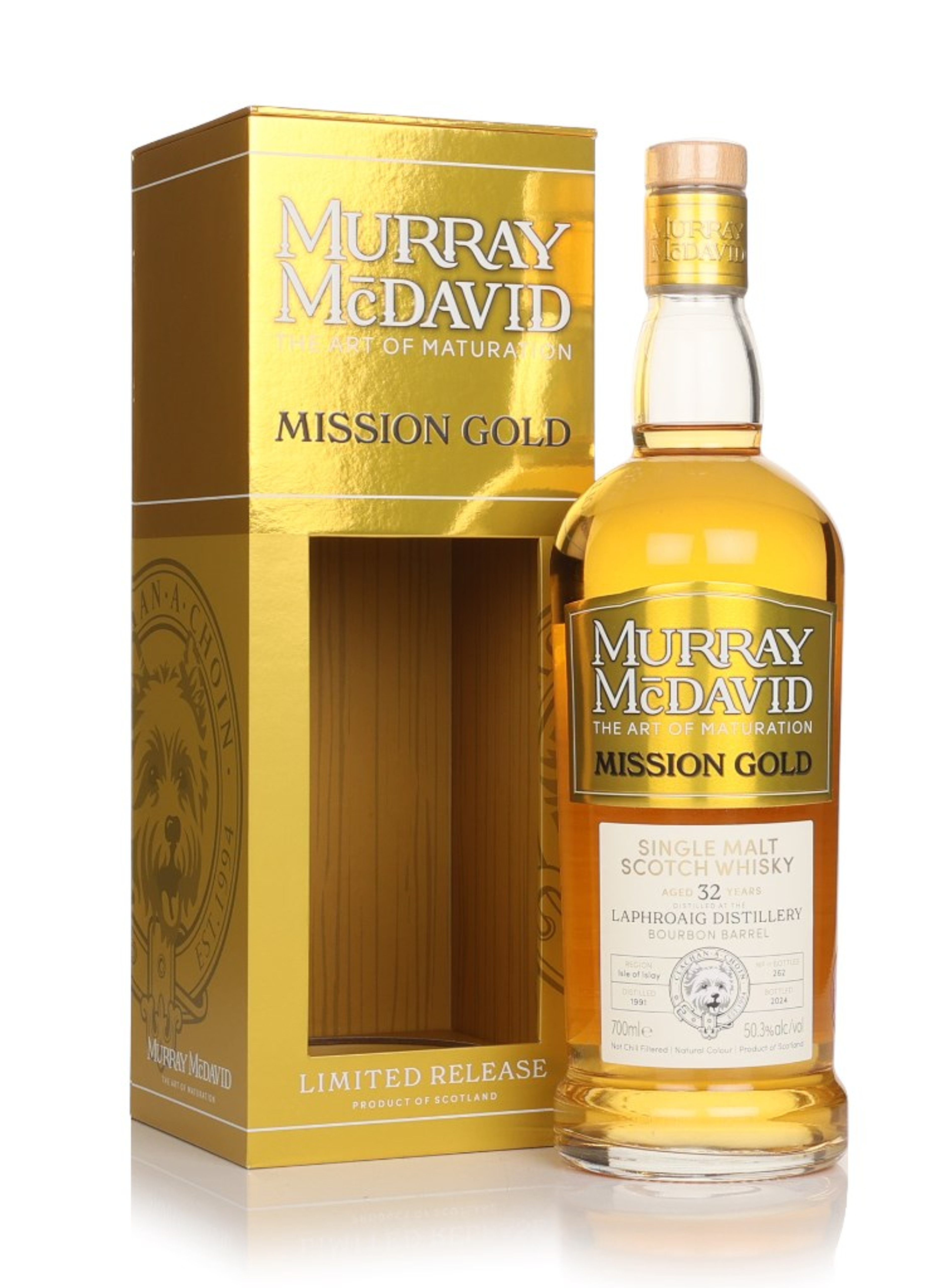 Laphroaig 32 Year Old 1991 - Mission Gold (Murray McDavid) 70cl