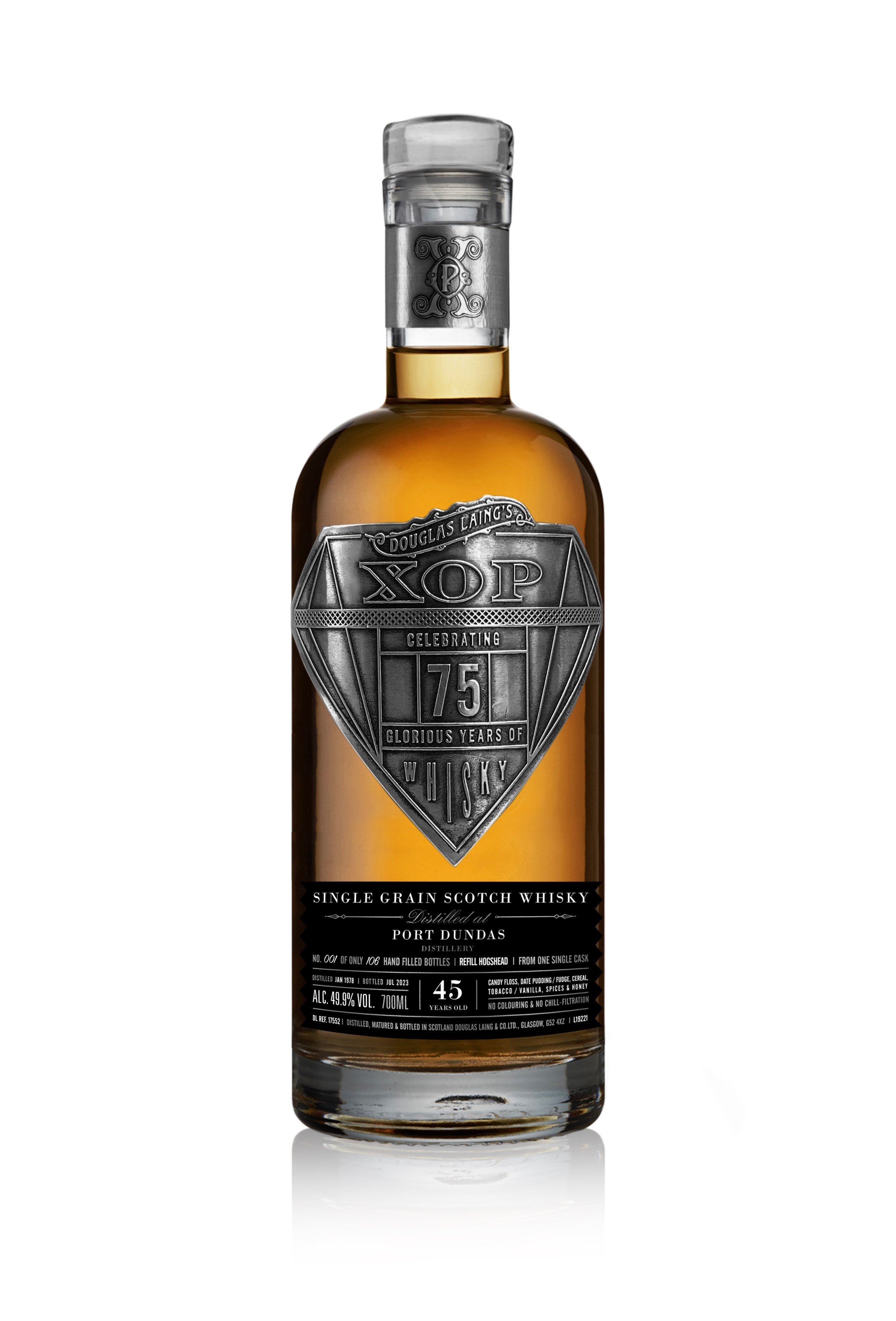 Port Dundas 45 Year Old 1978  - Xtra Old Particular 75th Anniversary (Douglas Laing) 70cl