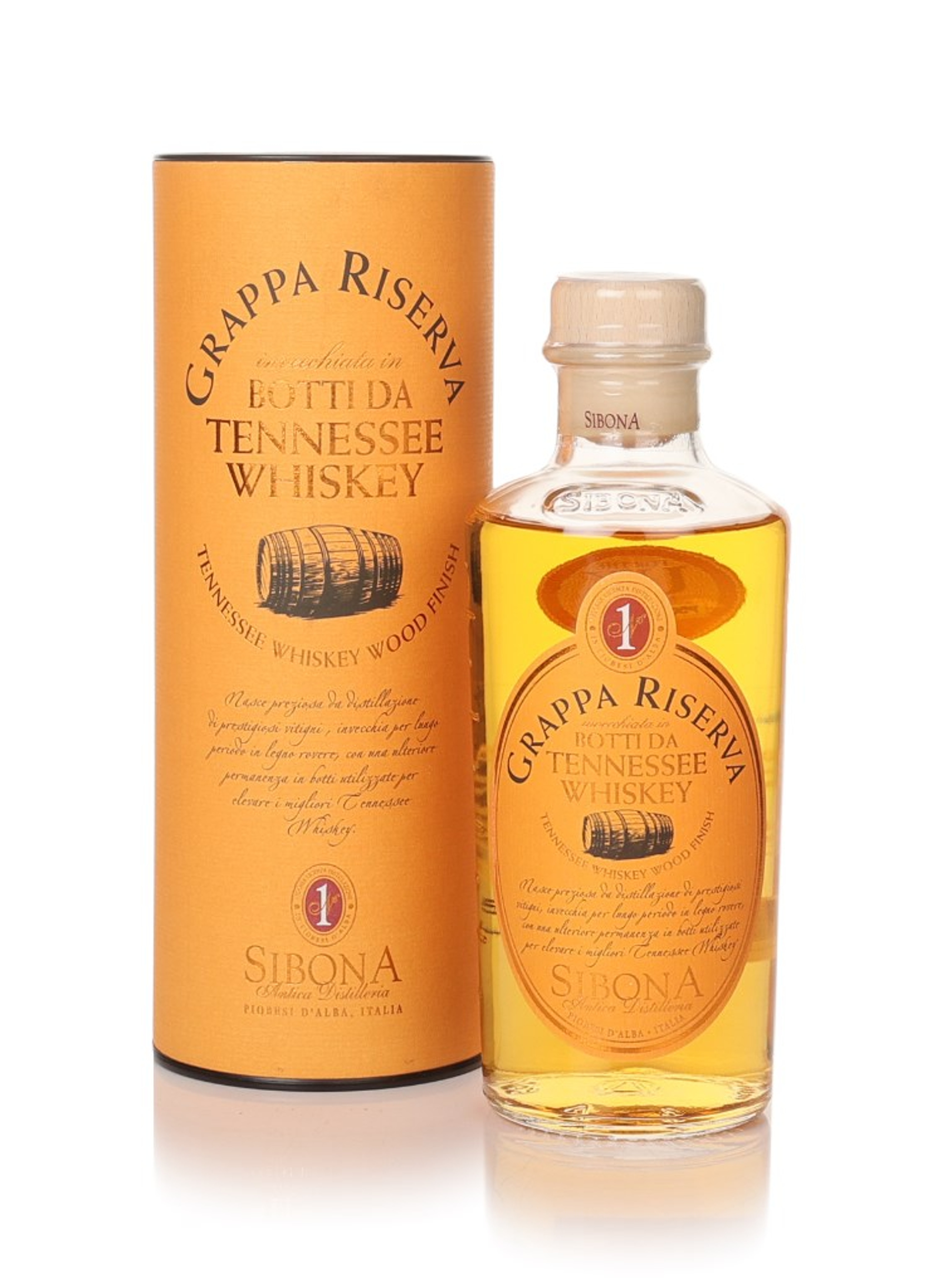Sibona Grappa Riserva Tennessee Whiskey Wood Finish 50cl