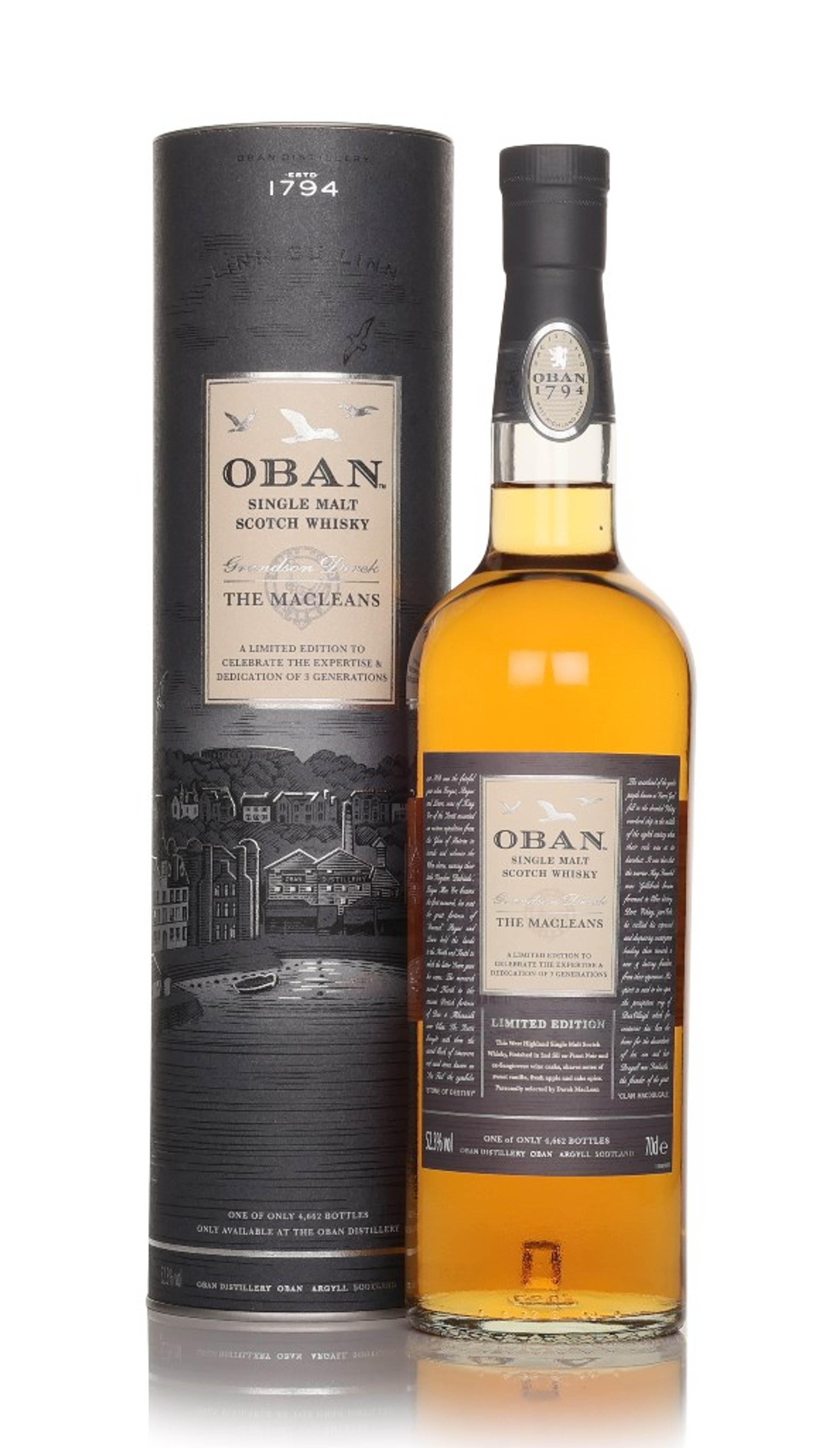 Oban The Macleans - Grandson Derek 70cl