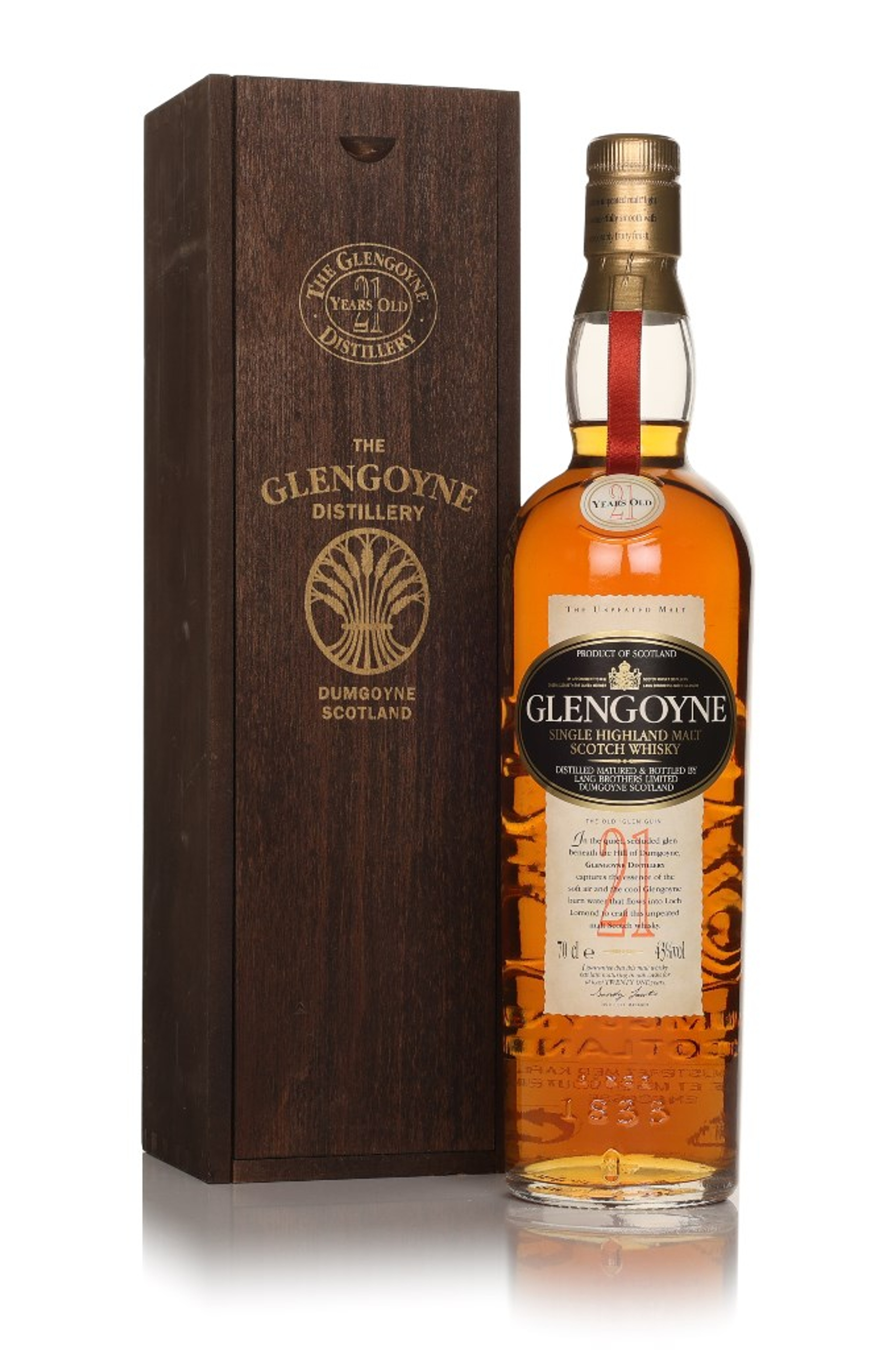 Glengoyne 21 Year Old - Pre 2003 70cl