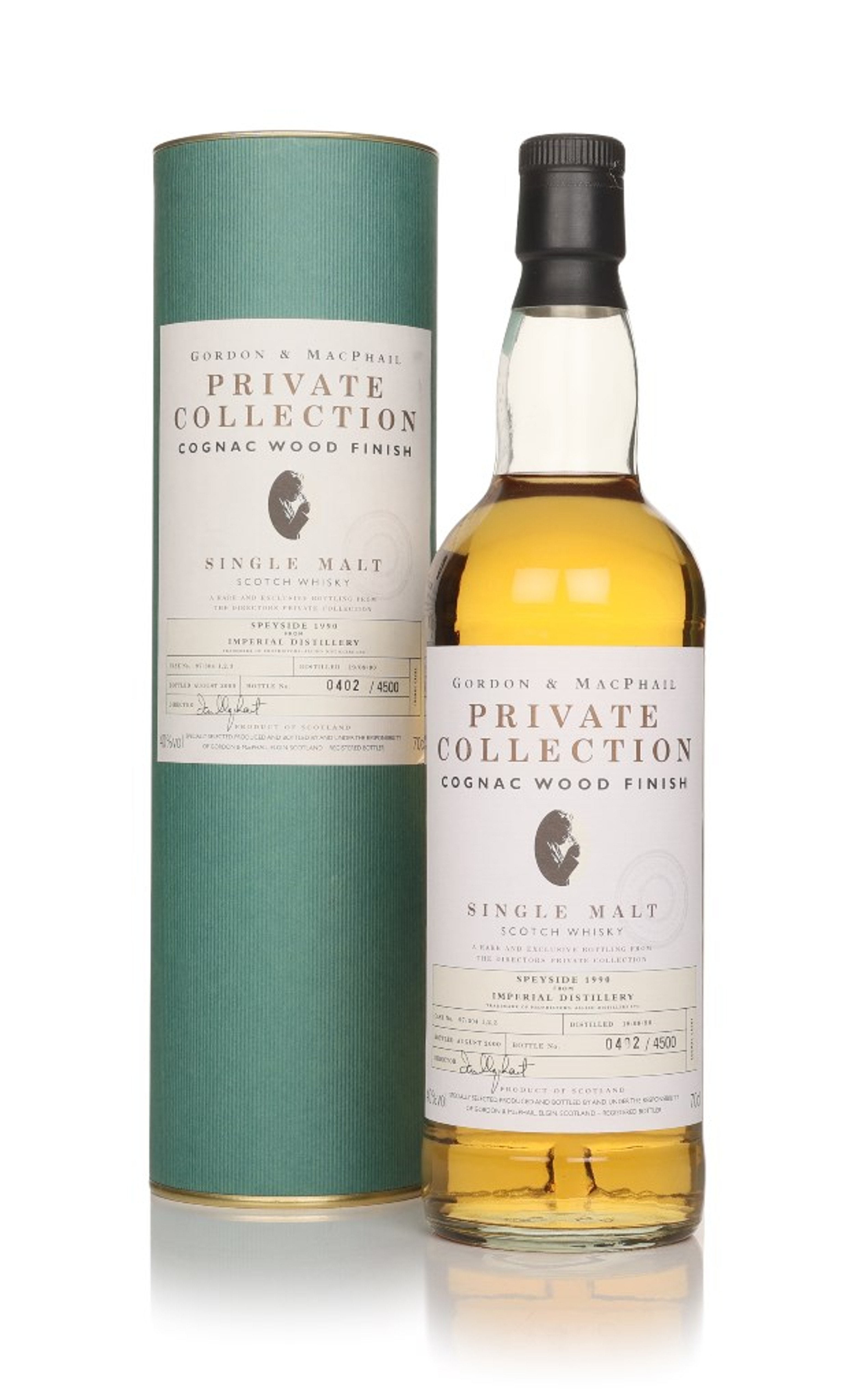 Imperial 1990 (bottled 2000) Cognac Wood Finish - Private Collection (Gordon & MacPhail) 70cl