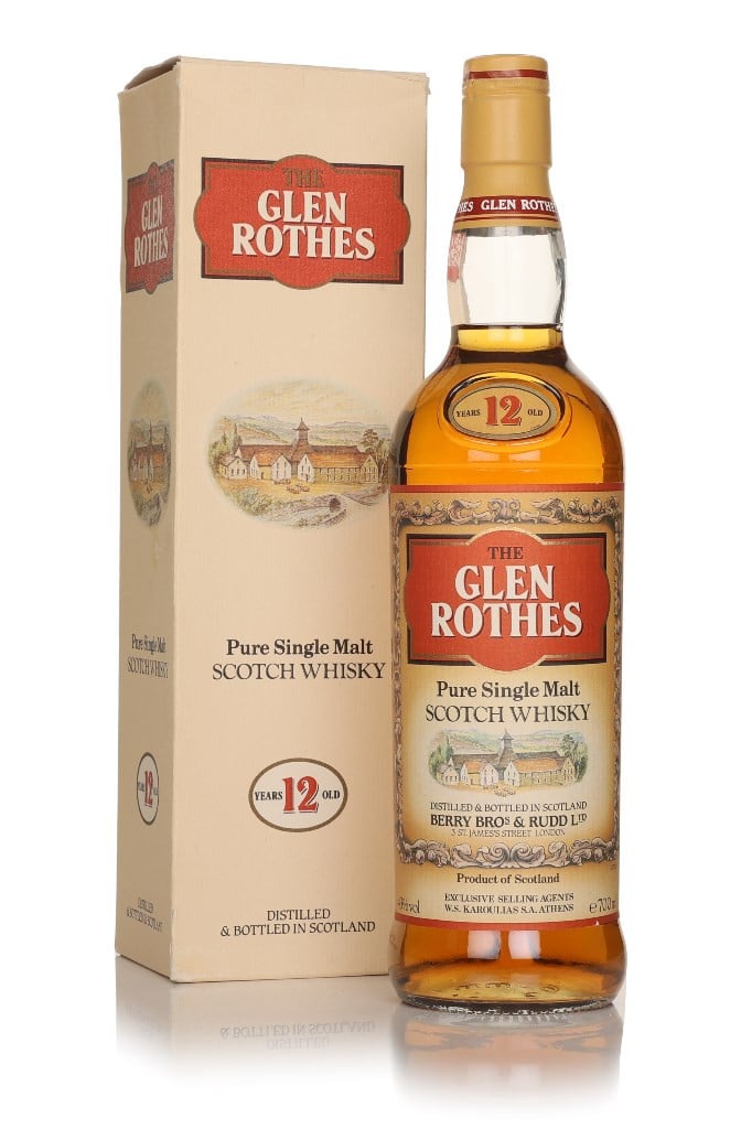 The Glenrothes 12 Year Old - 1990s 70cl