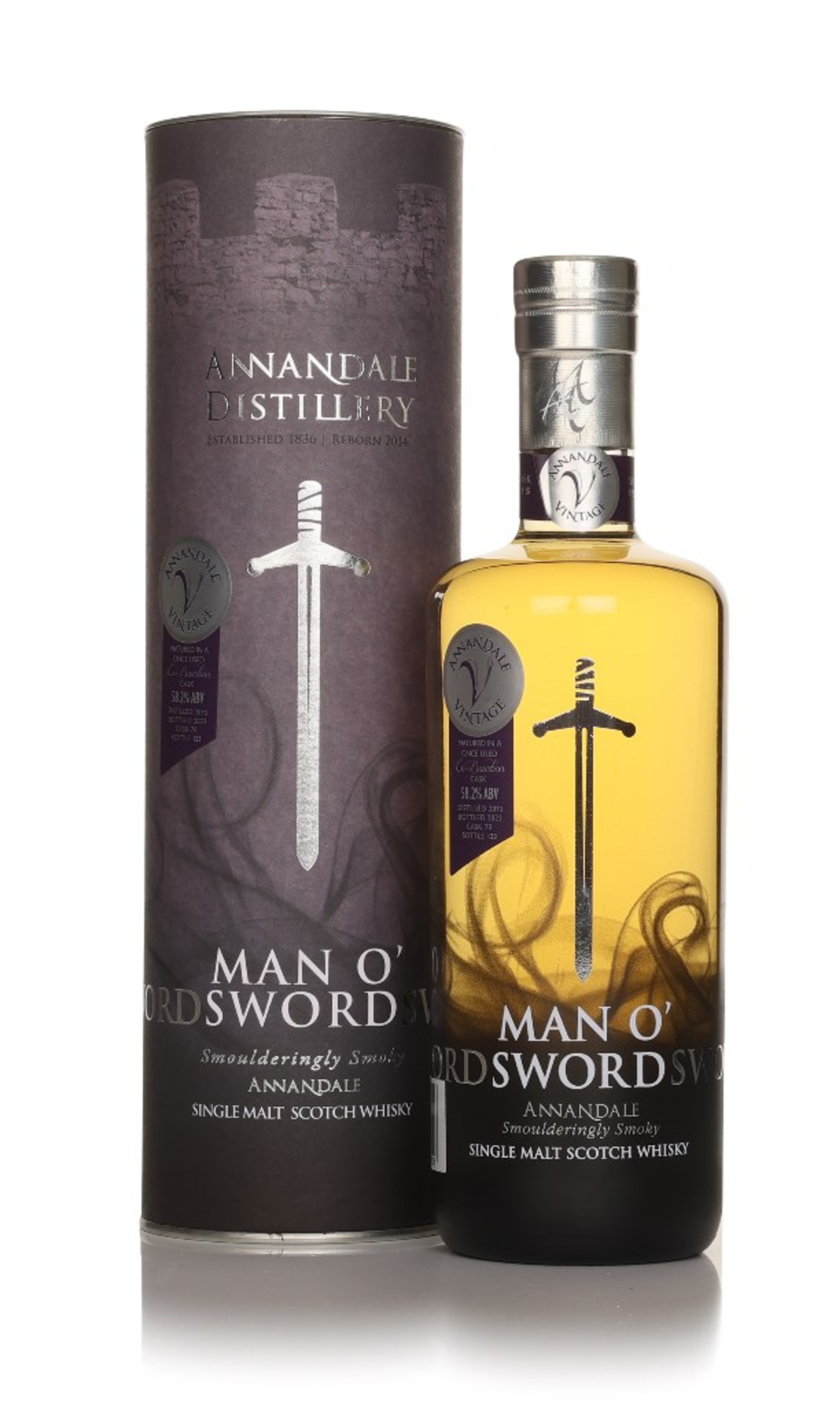 Annandale Man O’Sword Vintage 2015 - Bourbon Cask (cask 70) 70cl