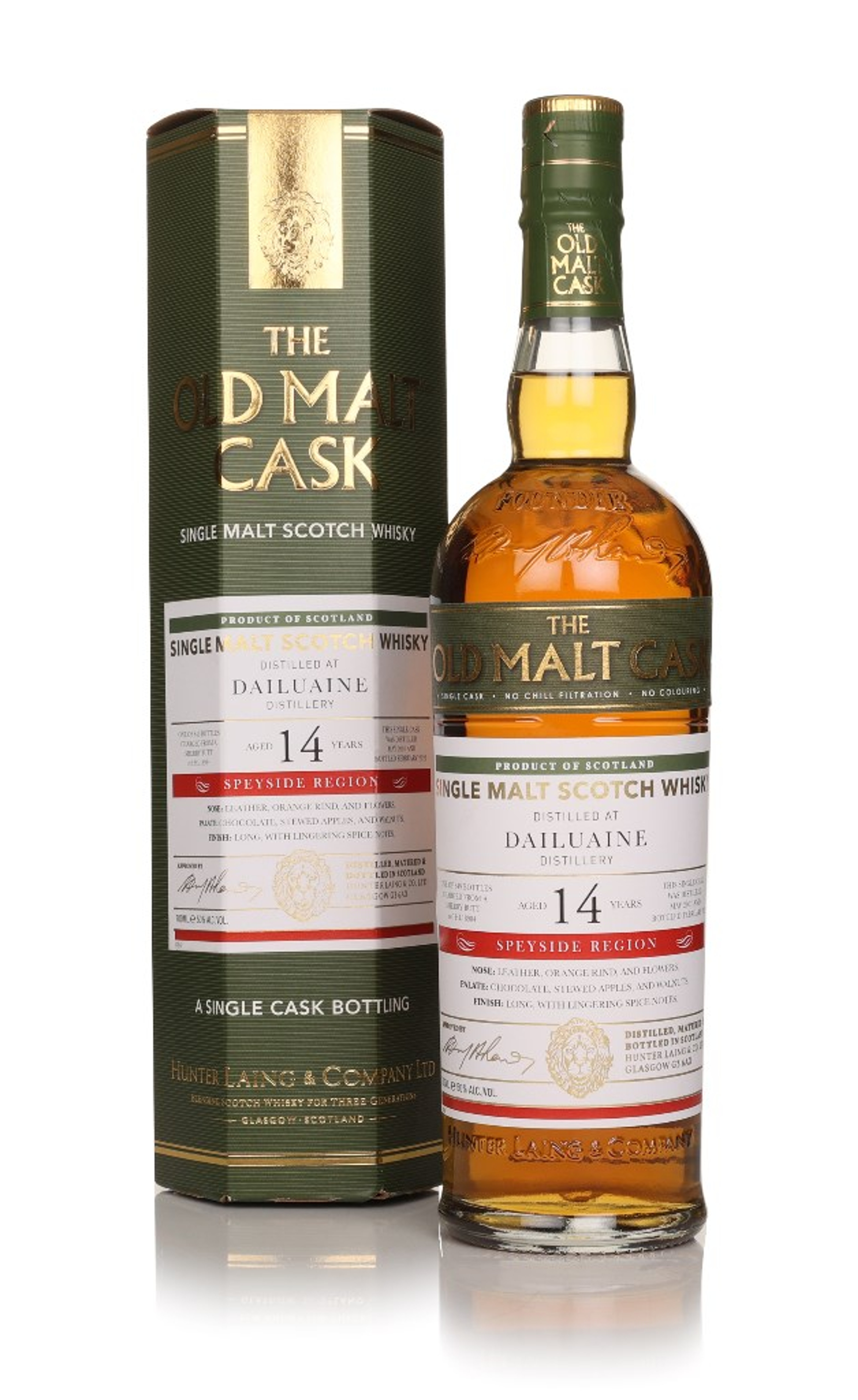 Dailuaine 14 Year Old 2007 (cask HL18984) - Old Malt Cask (Hunter Laing) 70cl