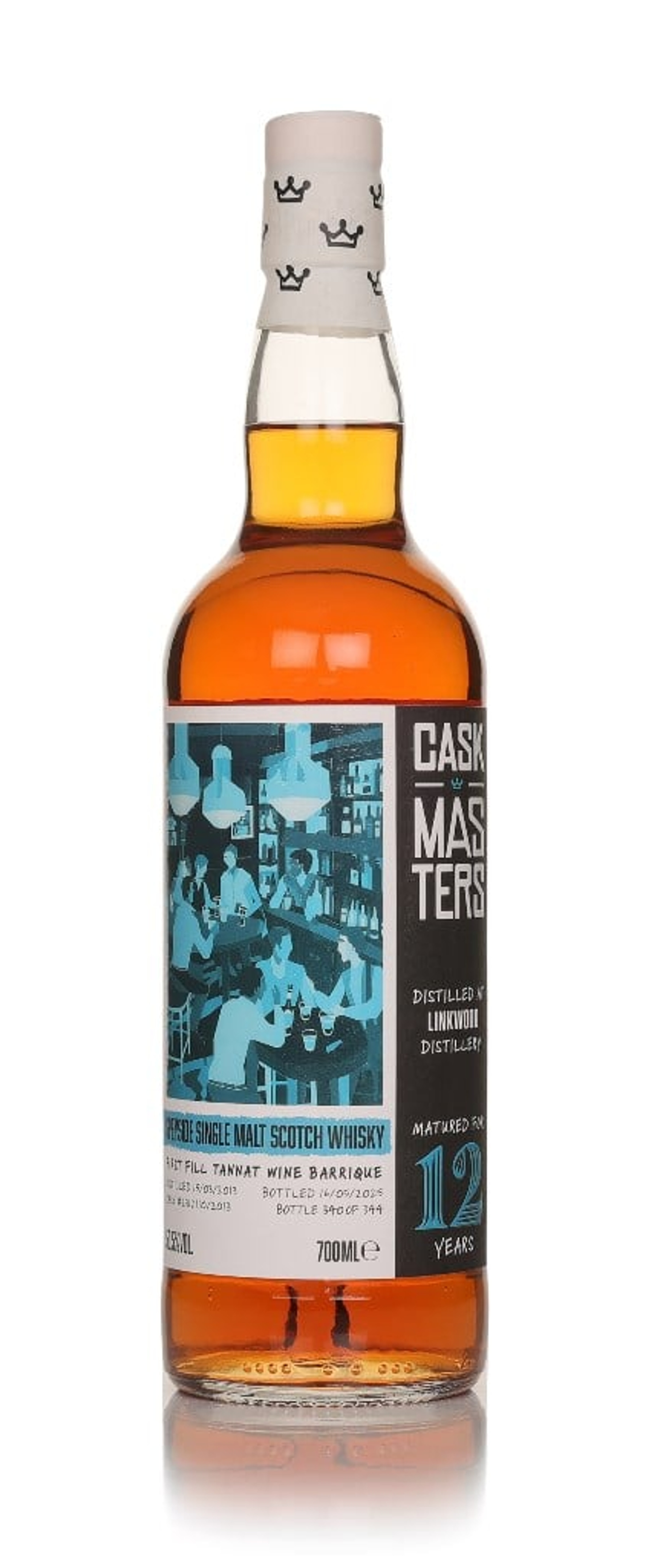 Linkwood 12 Year Old 2013 (cask 2312110) - Cask Masters (Brave New Spirits) 70cl
