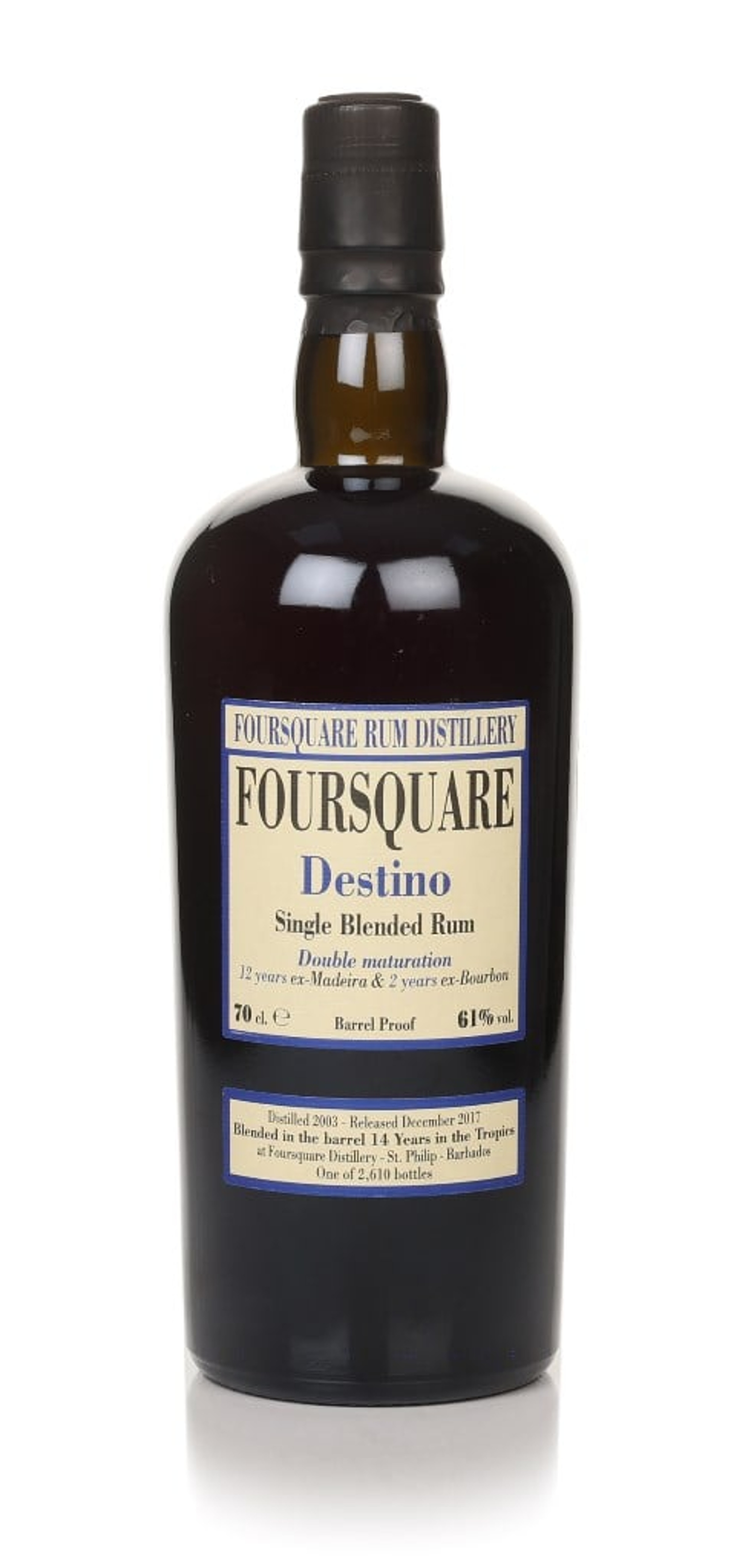 Foursquare 14 Year Old 2003 Destino (Velier) 70cl